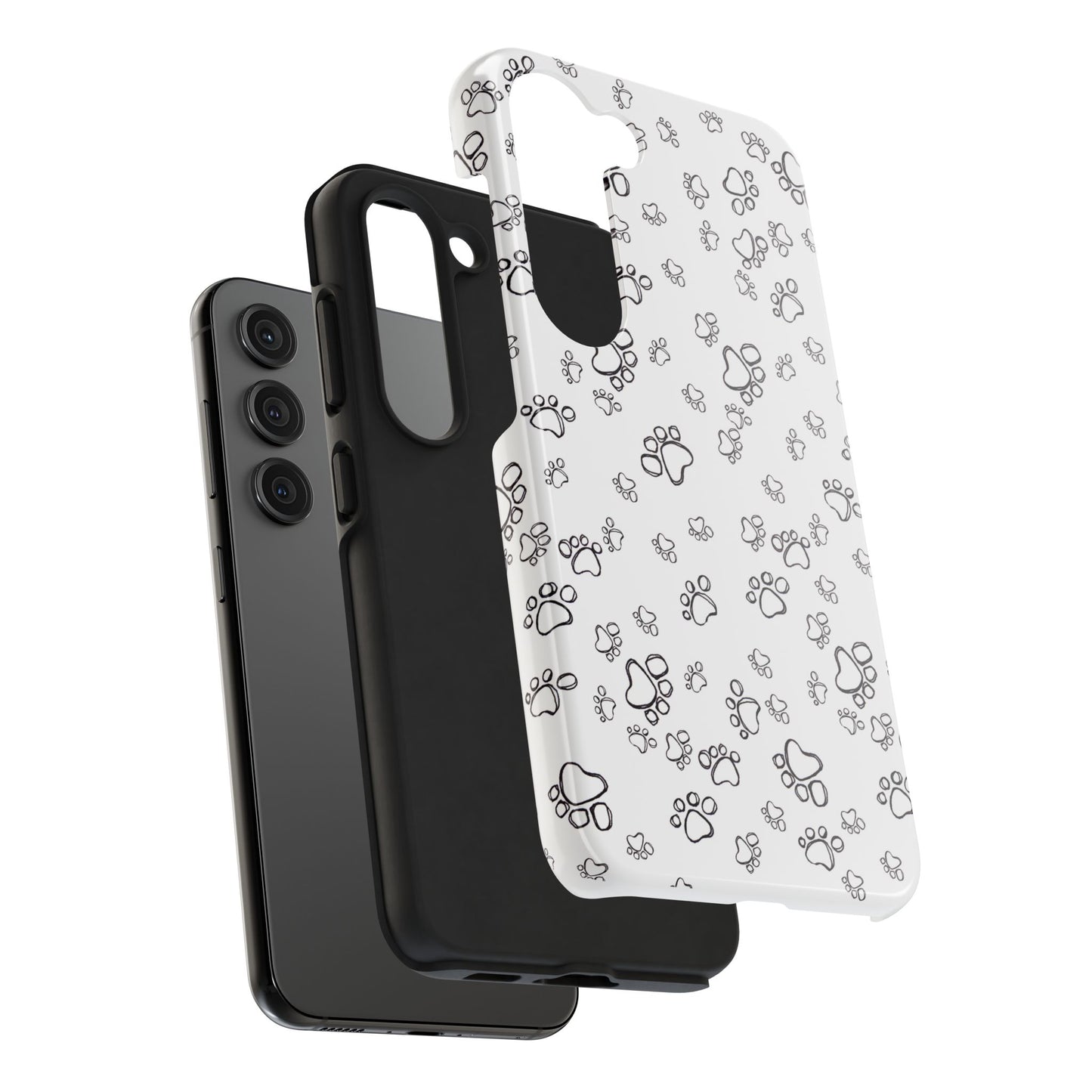 Bare Paws White Phone Case