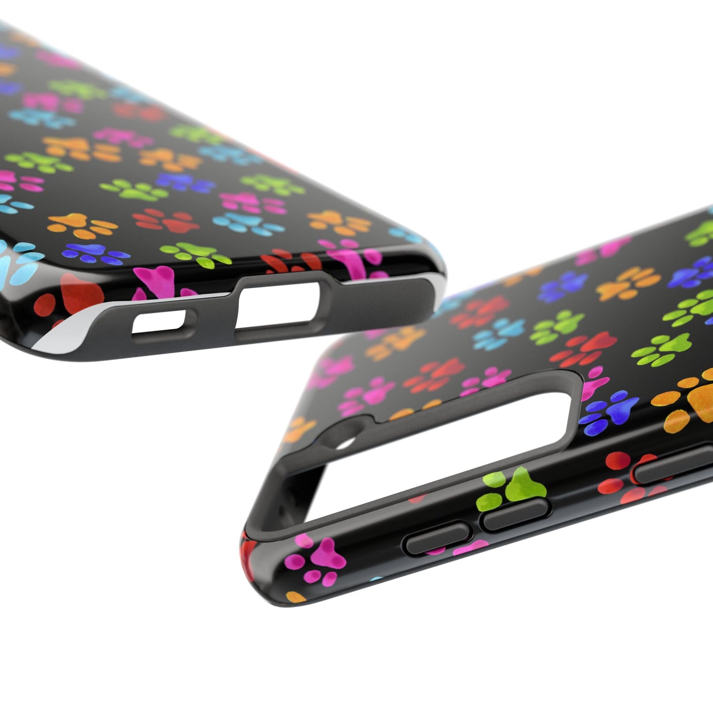 Paws Black Phone Case