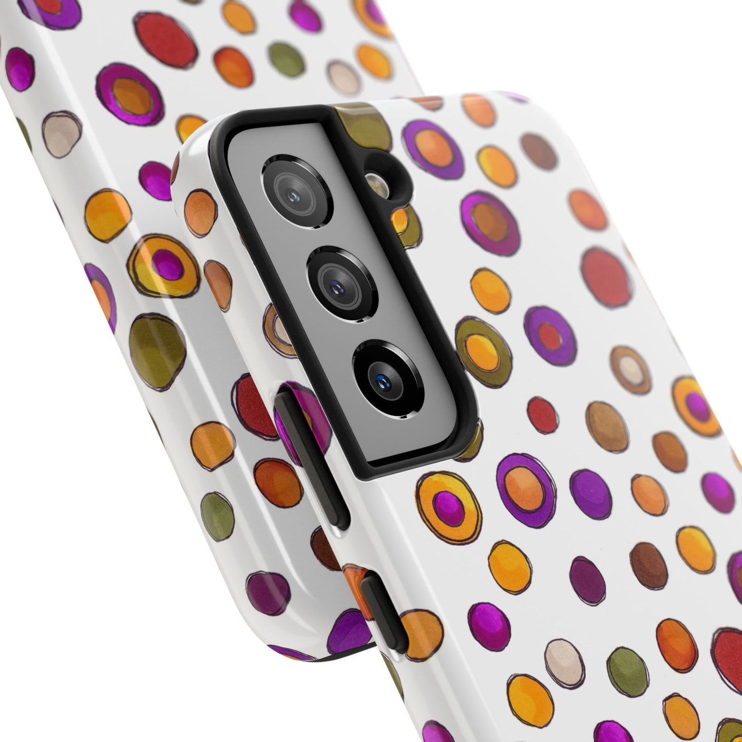 Sesame Dot White Phone Case