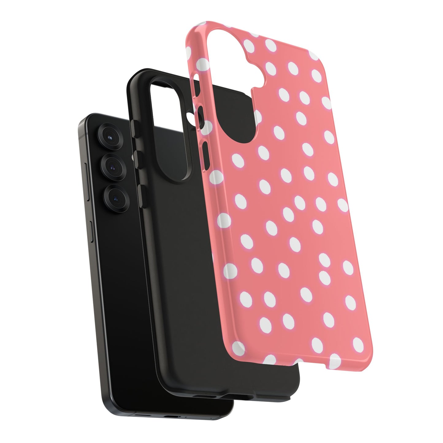 Plump Dots Coral Phone Case