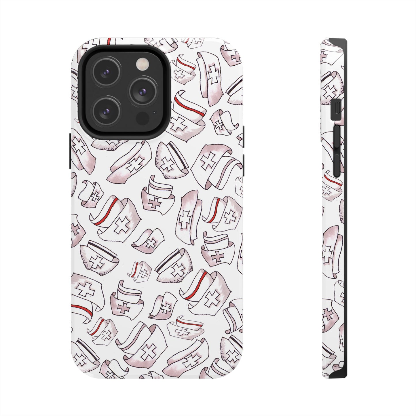 Happy Hats White Phone Case