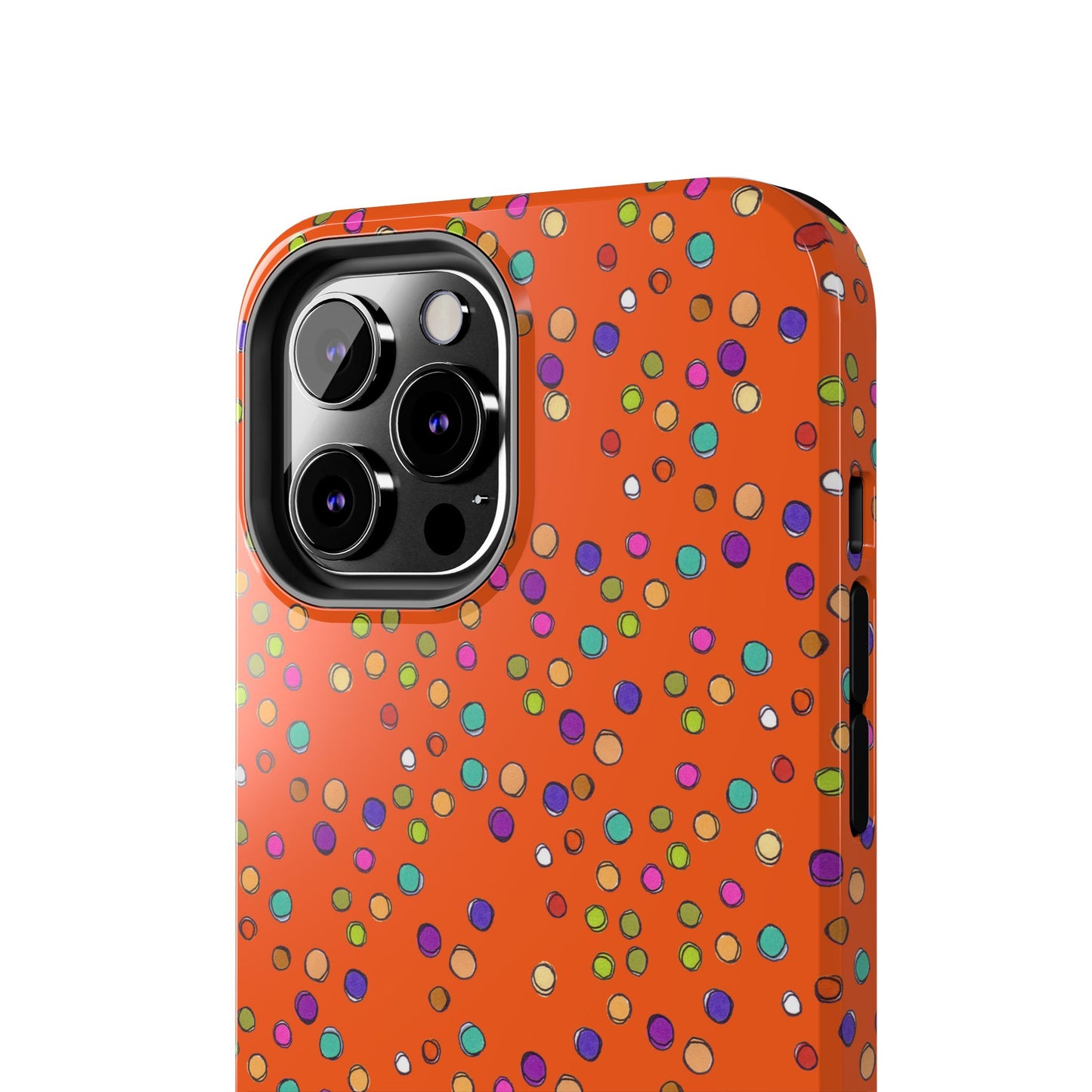 Dog Dots Orange Phone Case