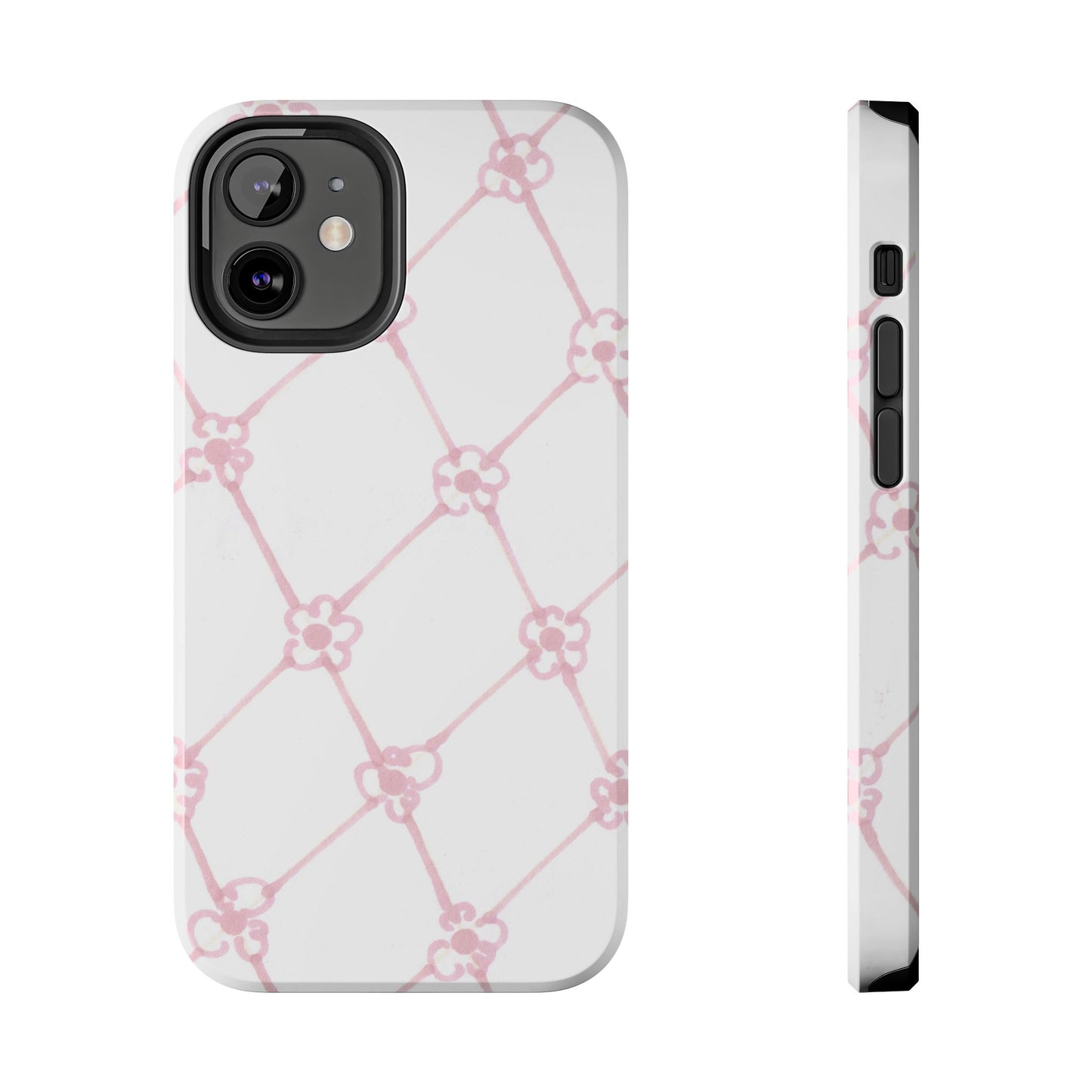 Flower Model Scroll Phone Case