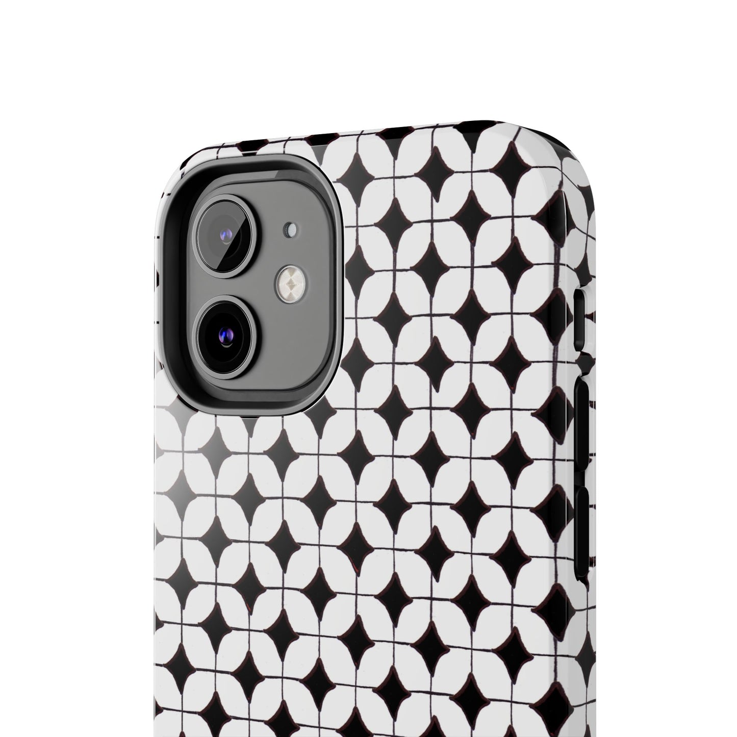 Tile-ish Black Phone Case