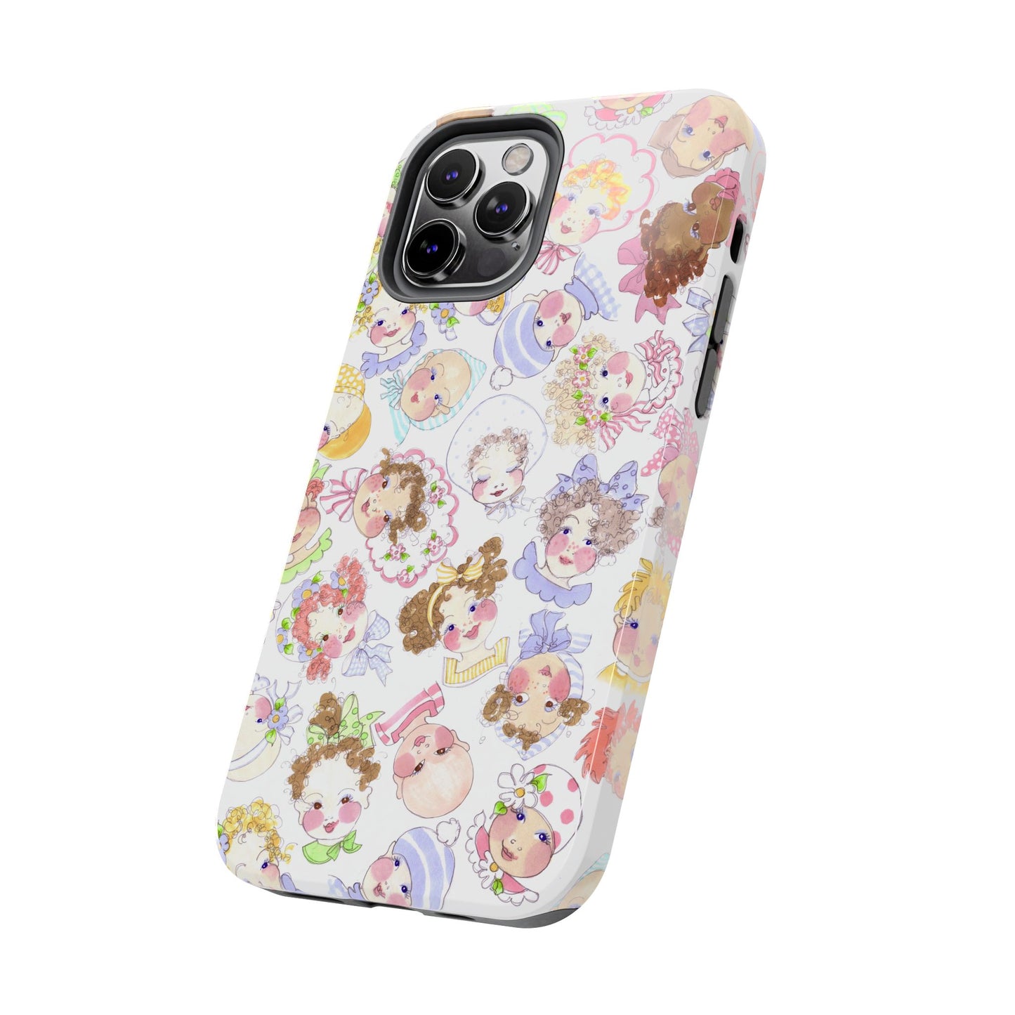Baby Face Fling White Phone Case