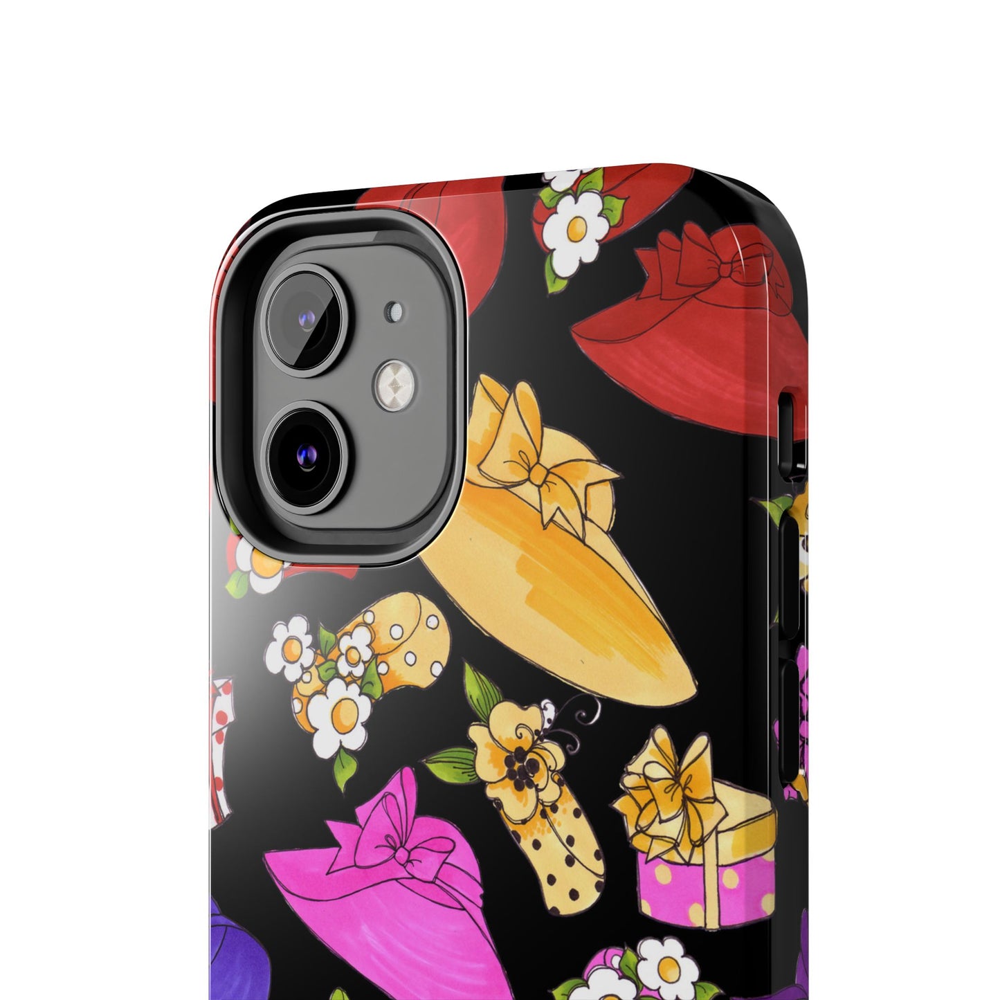 Accessories Tossed Black Phone Case