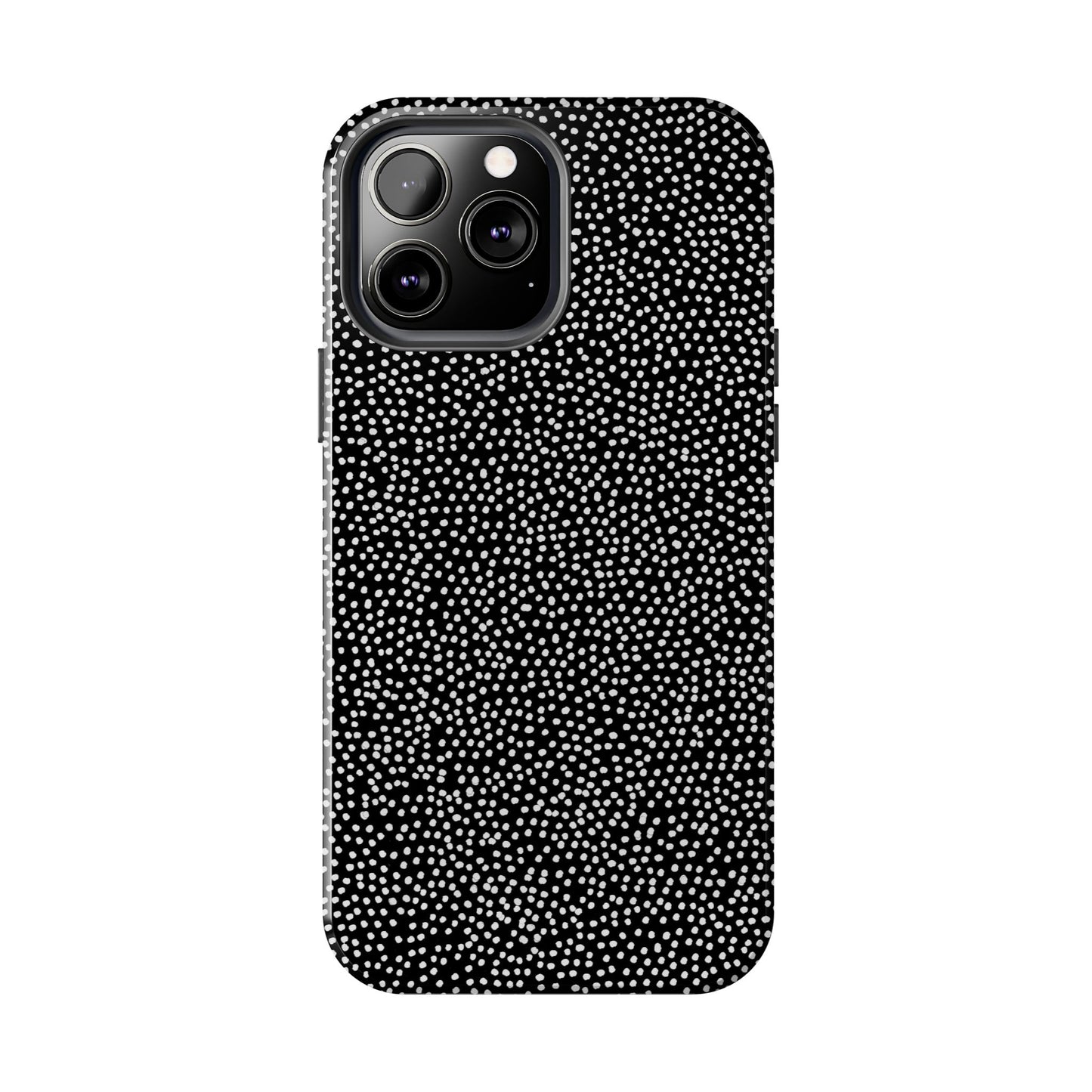 Baby Dots Black / White Phone Case