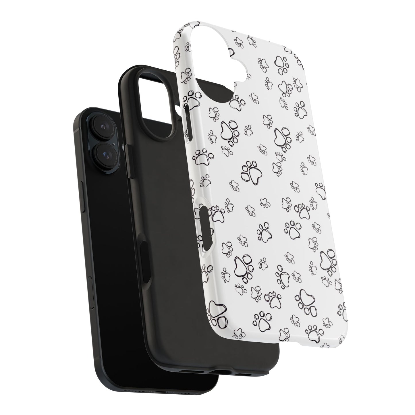 Bare Paws White Phone Case