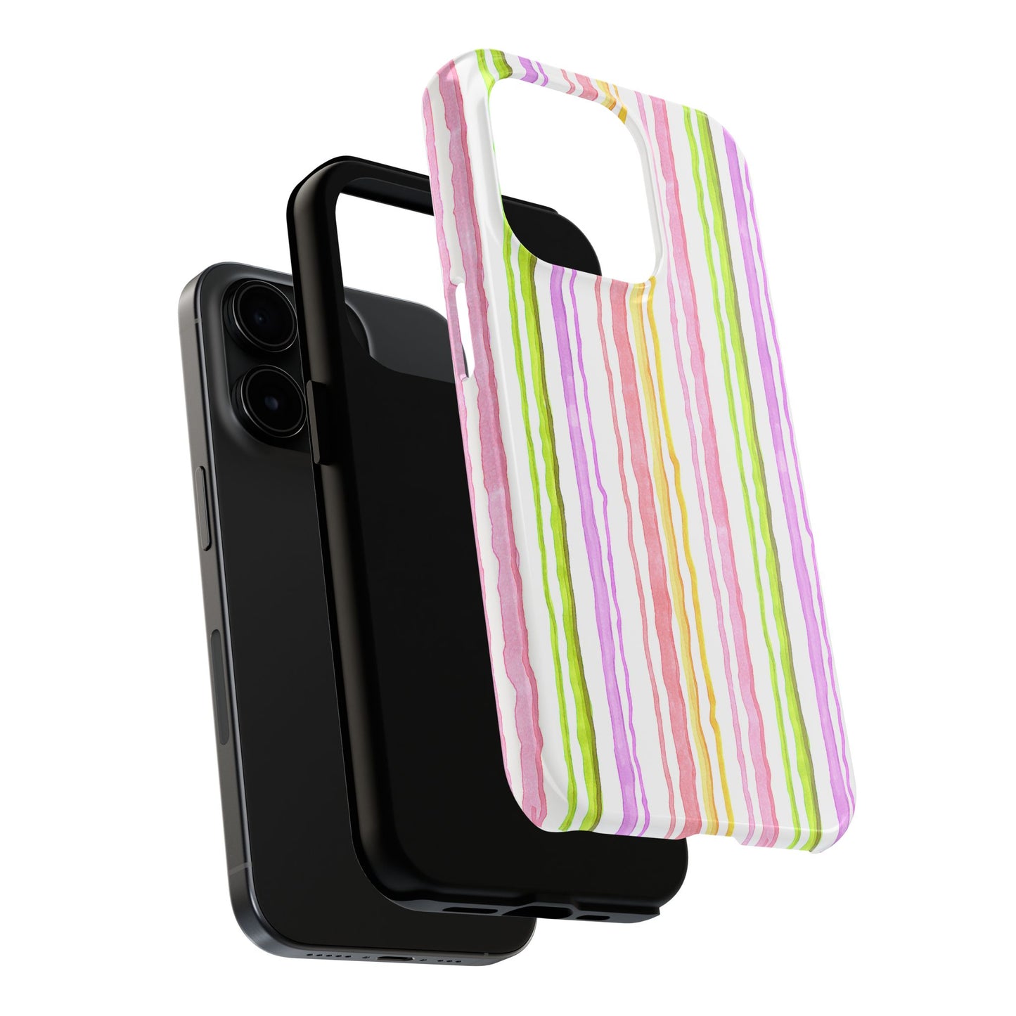 Cupcake Stripe Phone Case
