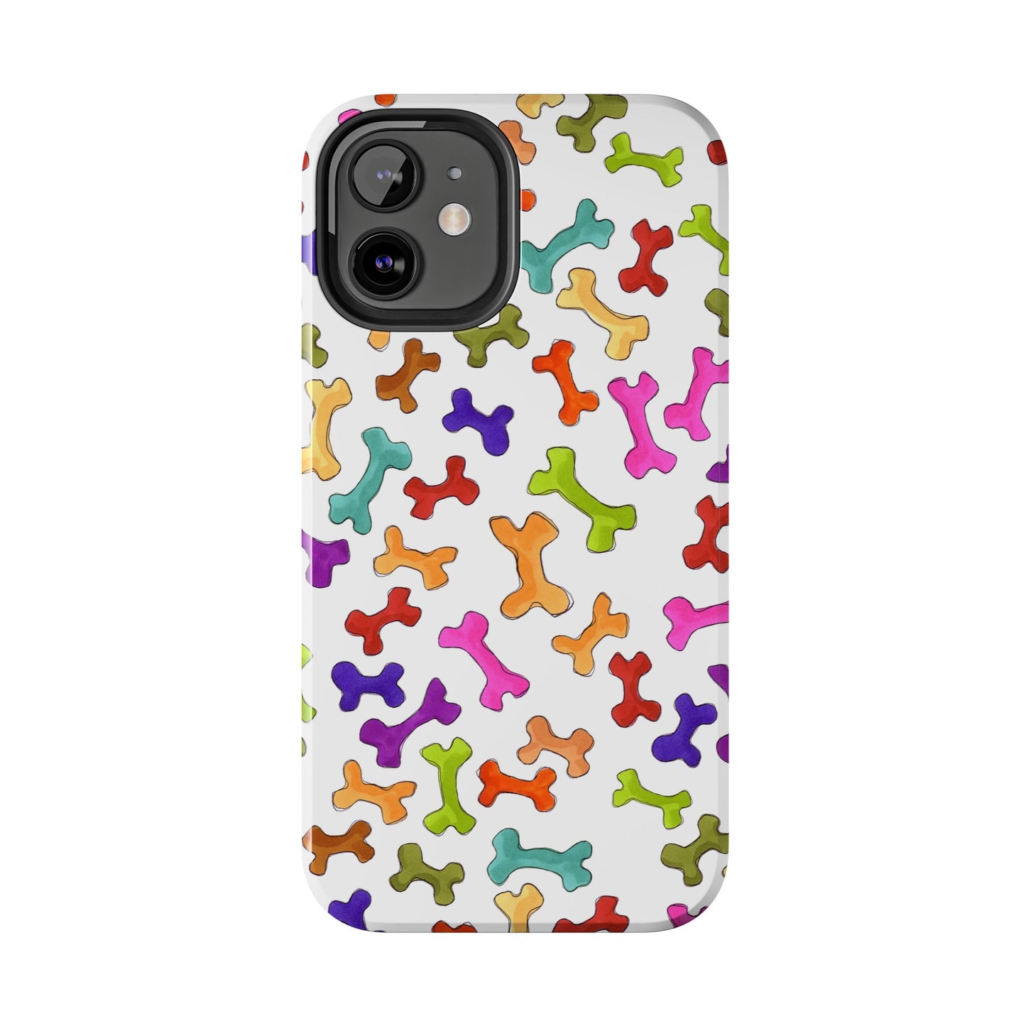 Happy Bones White Phone Case