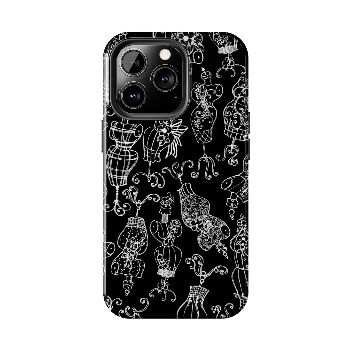 Mannequinique Black / White Phone Case