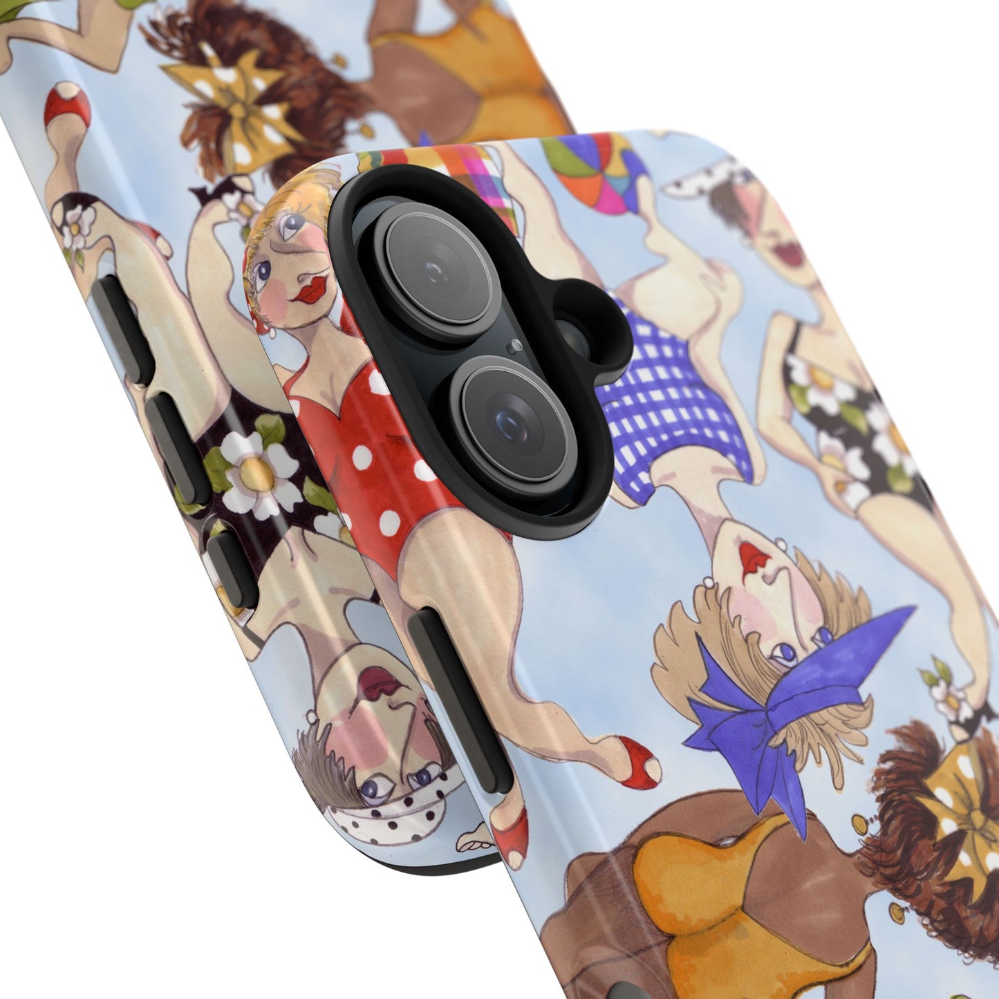 Bathing Beauties Blue Sky Phone Case