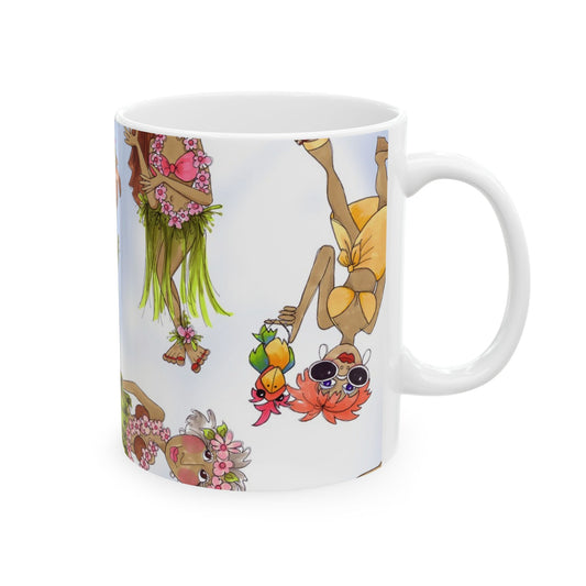 Island Toss Blue Sky Cup