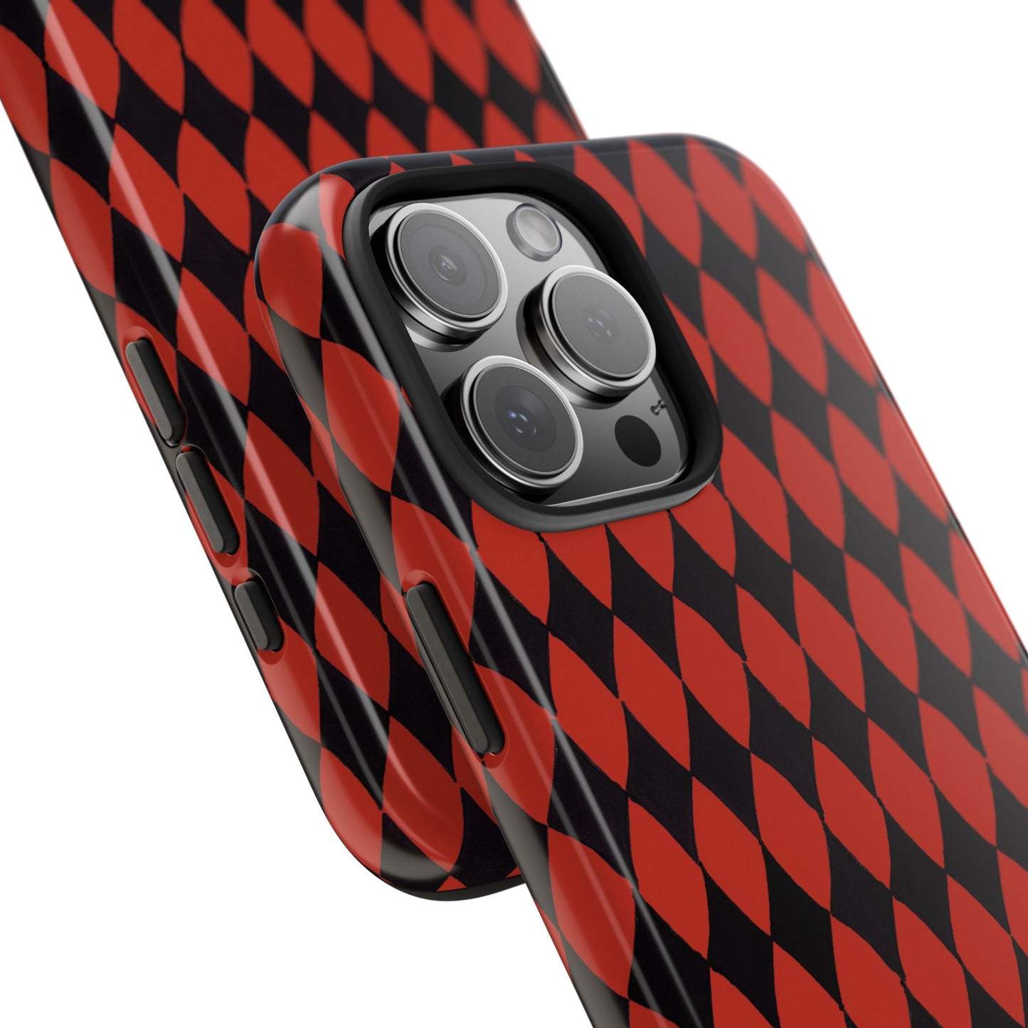 Diamond Red / Black Phone Case