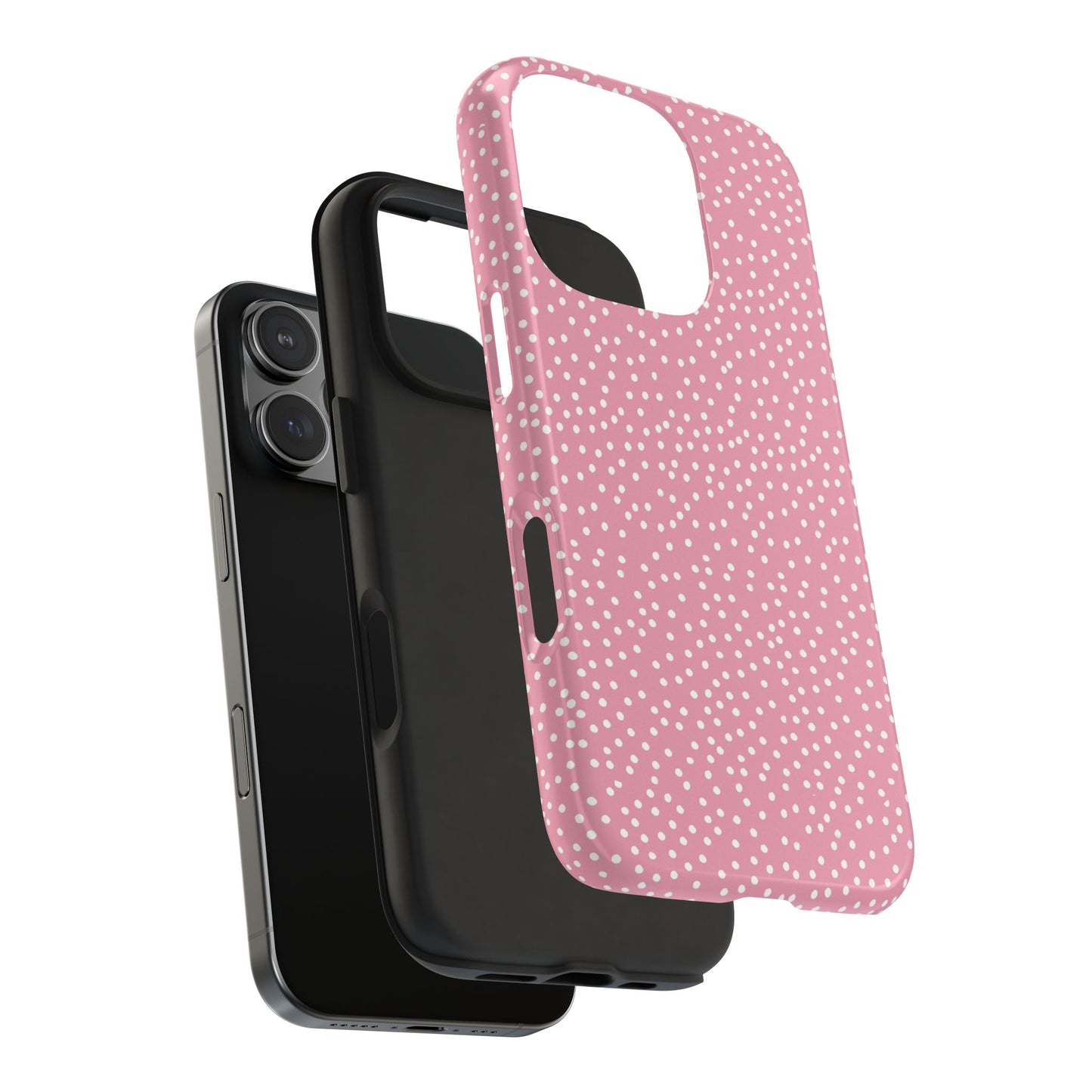 Dottible Pink / White Phone Case