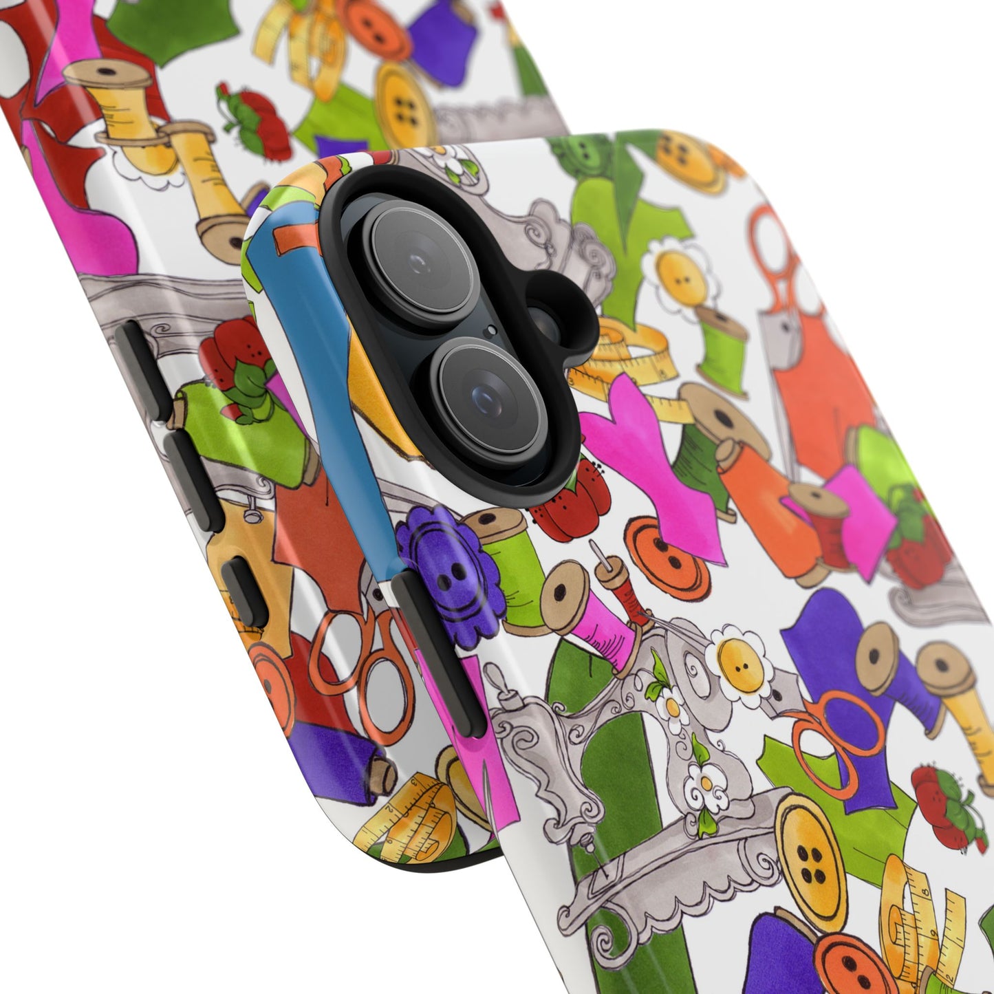 Kaleidasew White Phone Case