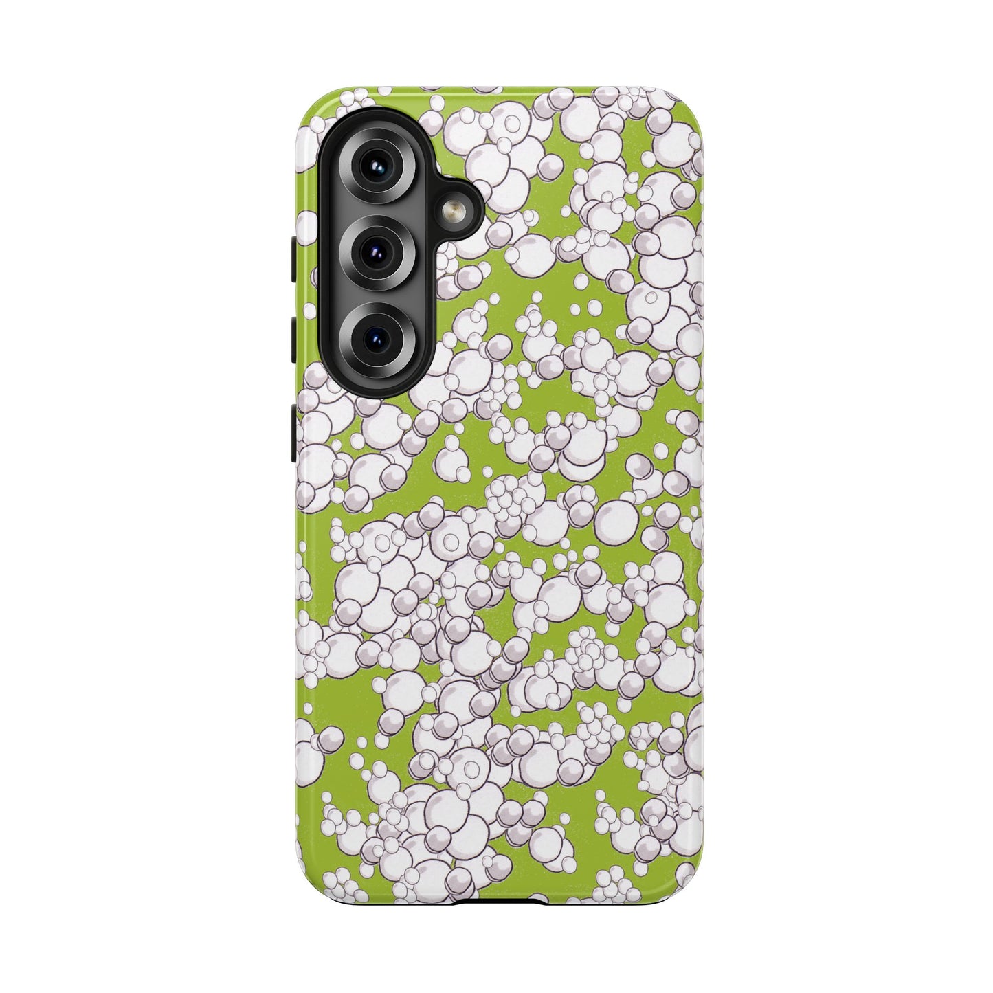 Bubble Dots Green Phone Case