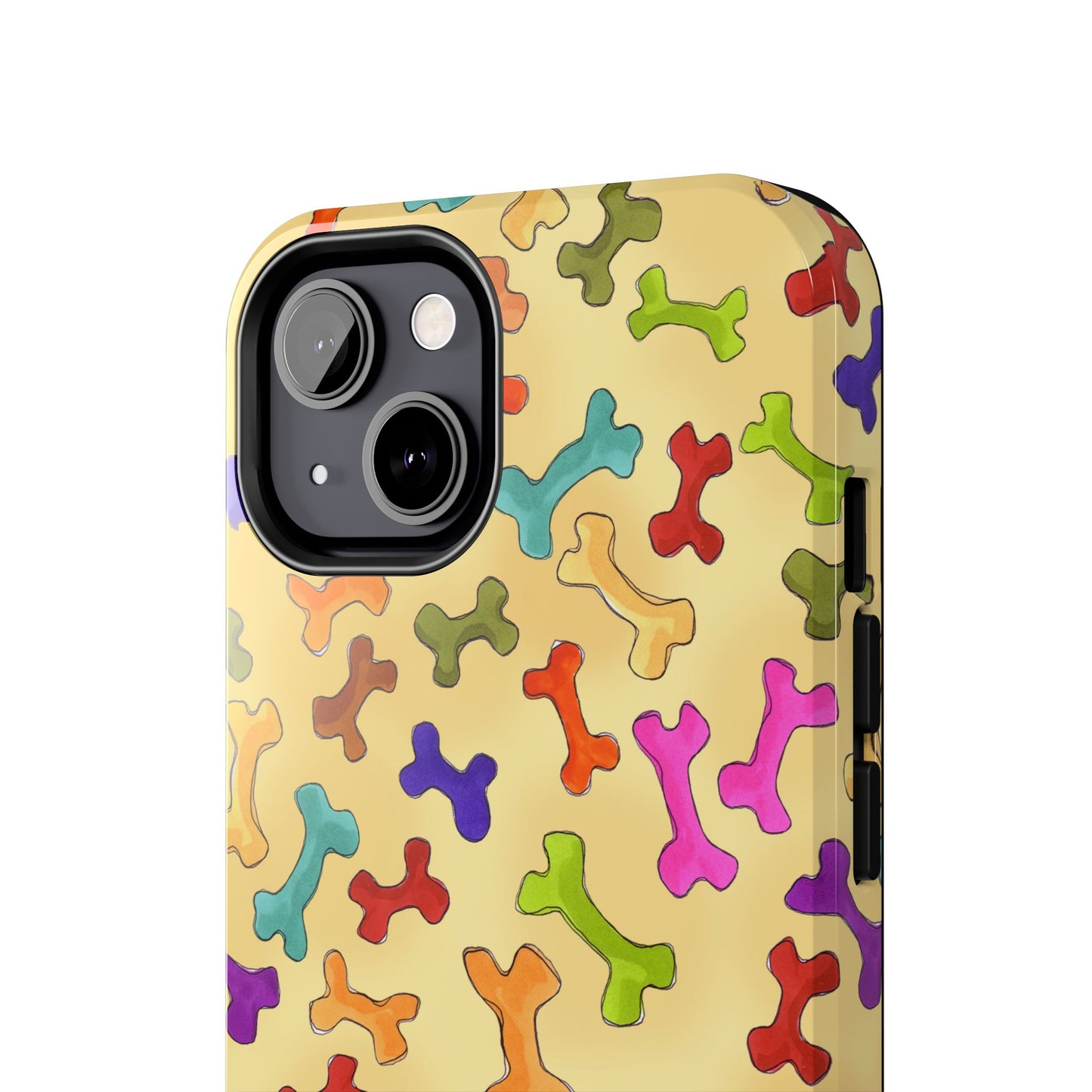 Happy Bones Yellow Phone Case