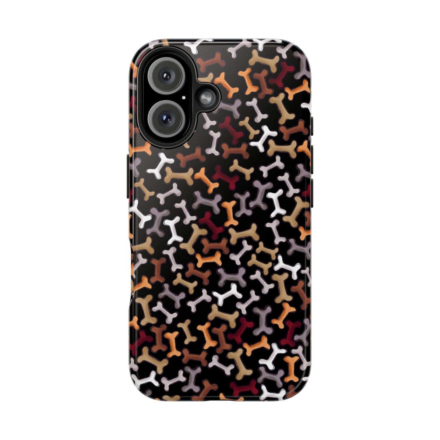 Dog Bones Black Phone Case