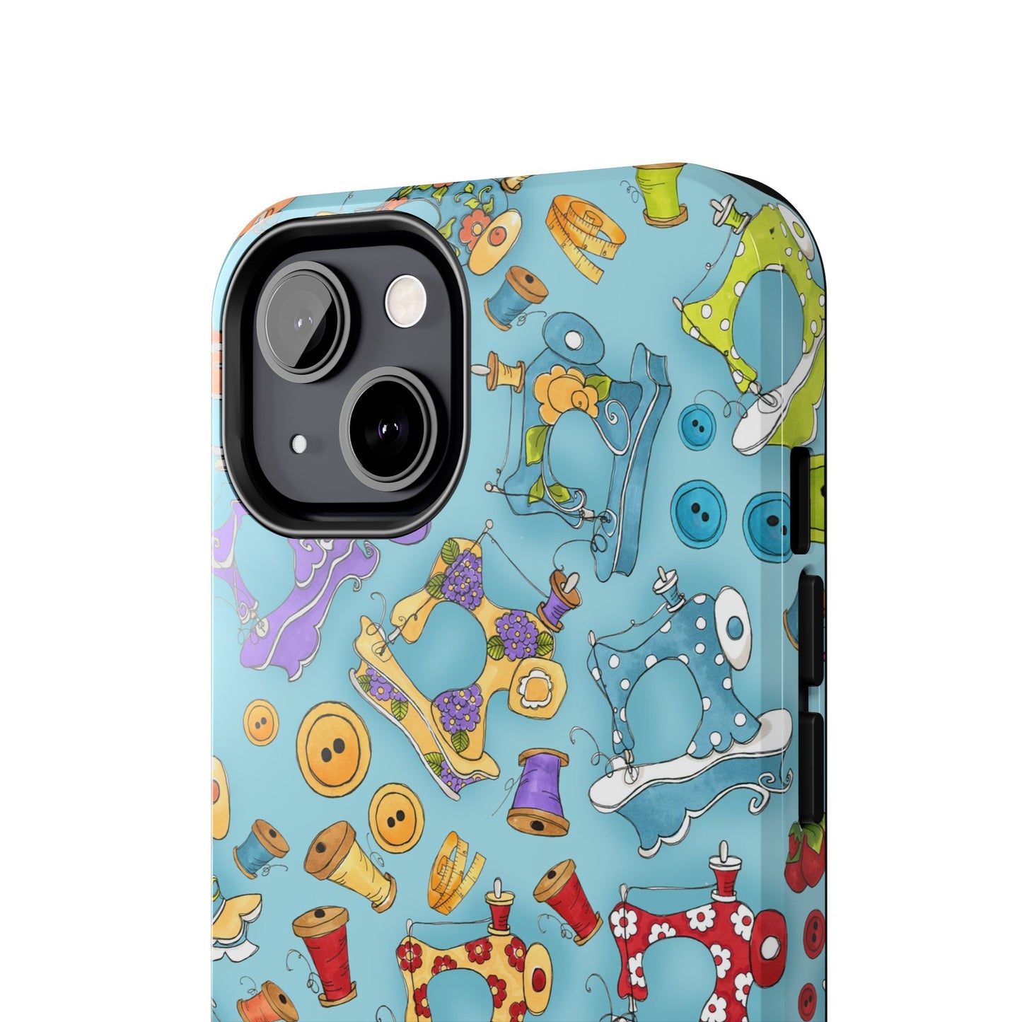 Sew Assorted Turquoise Phone Case