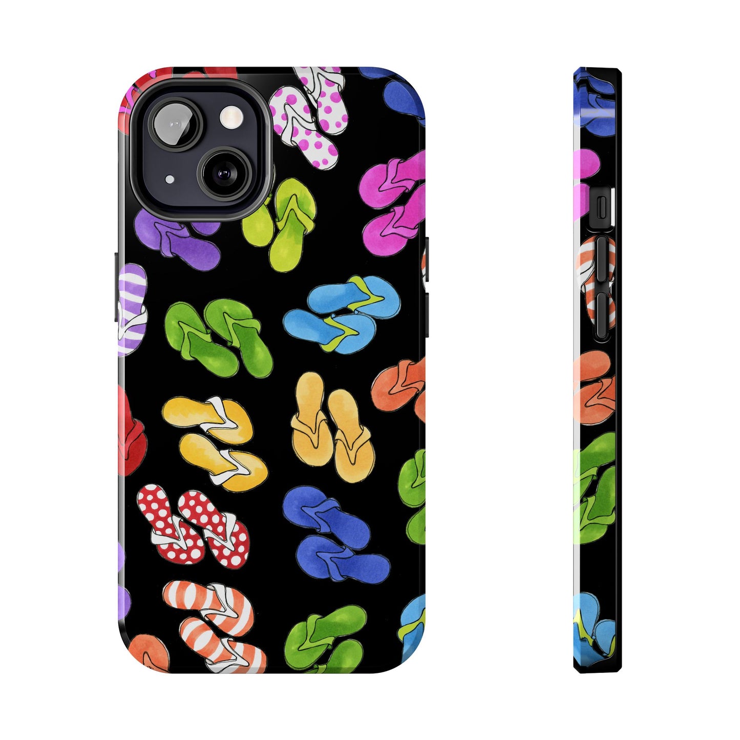 Fun Flops Black Phone Case