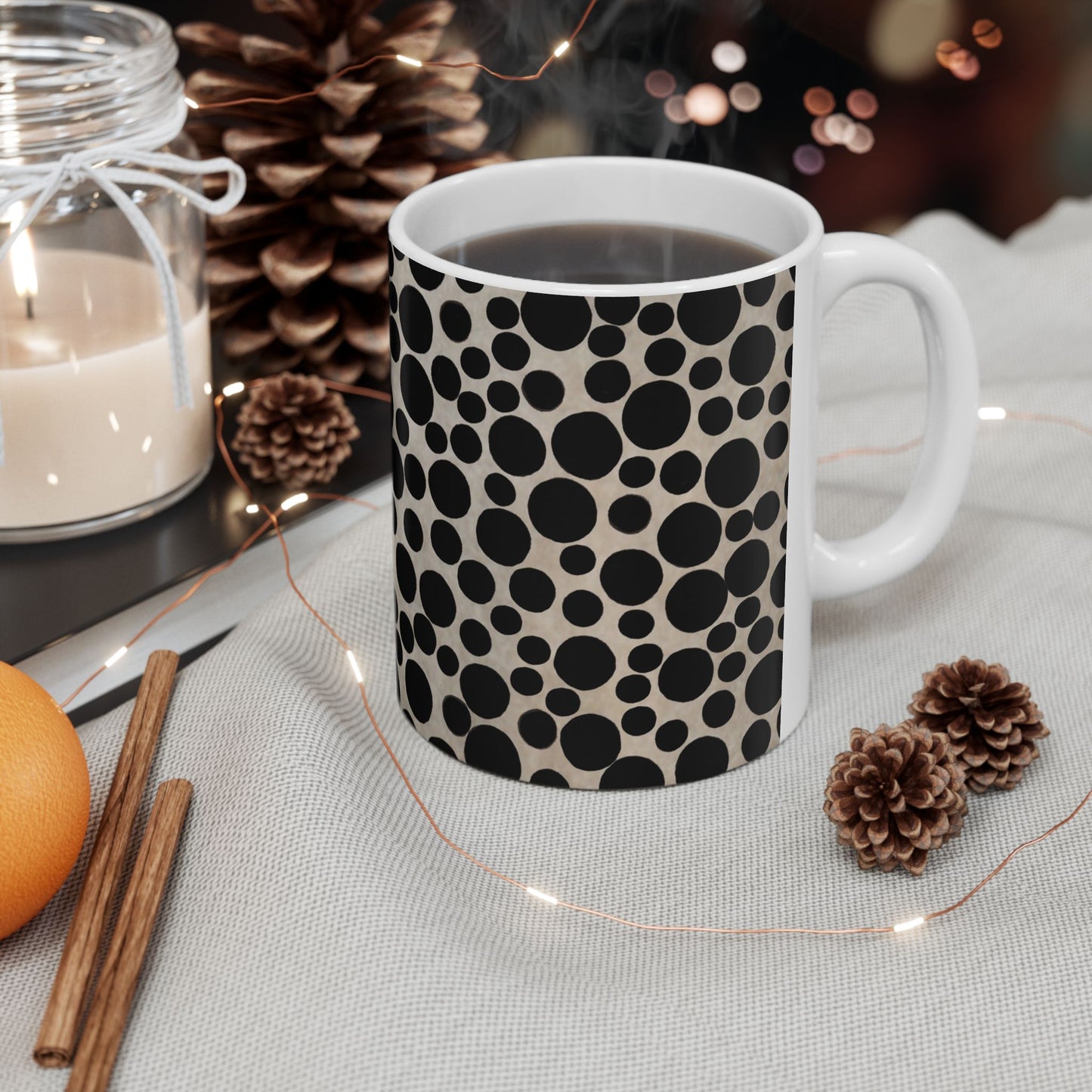 Felt Dots Silver Cup