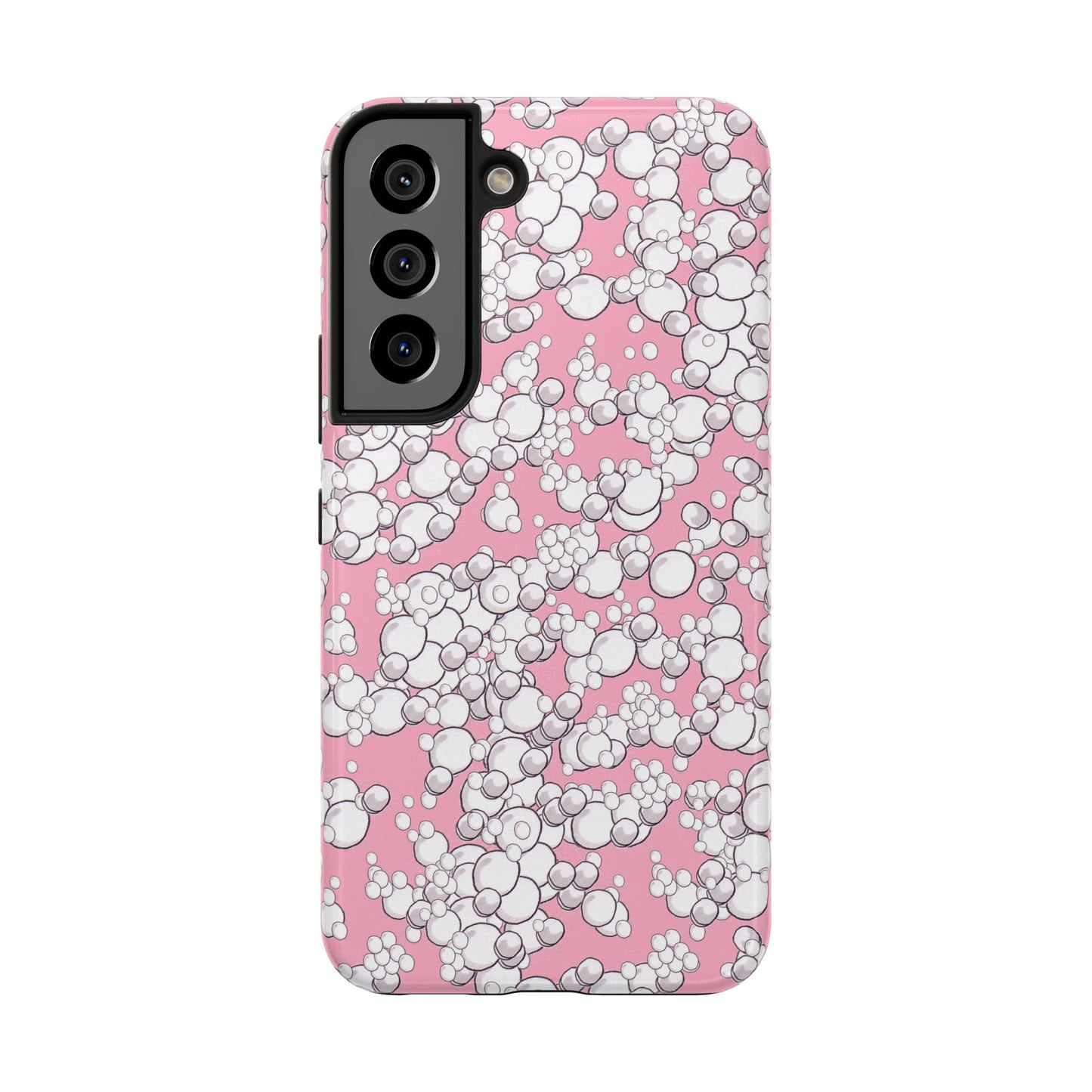 Bubble Dots Pink Phone Case