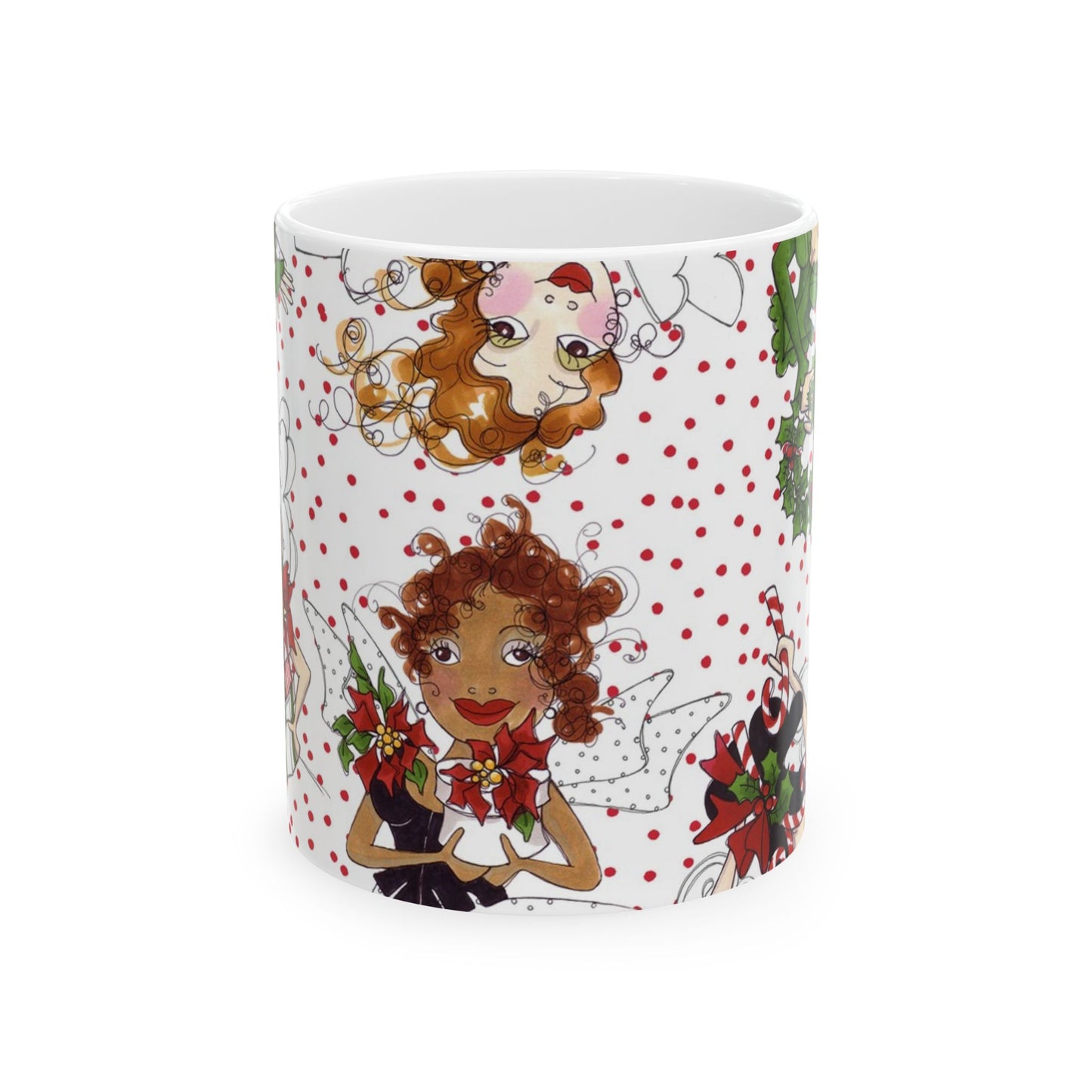 Fairy Toss White / Red Cup