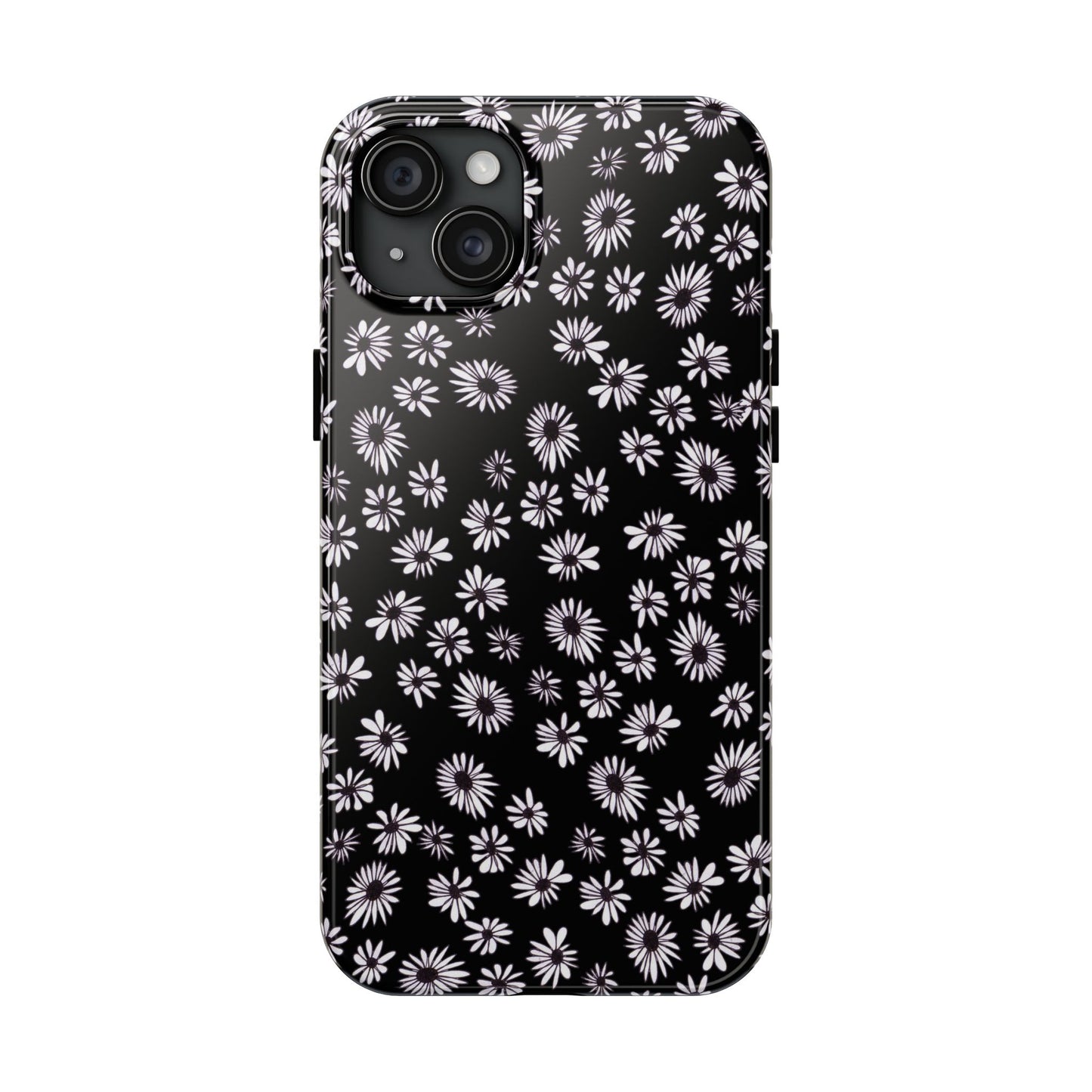 Random Daisy Black / White Phone Case