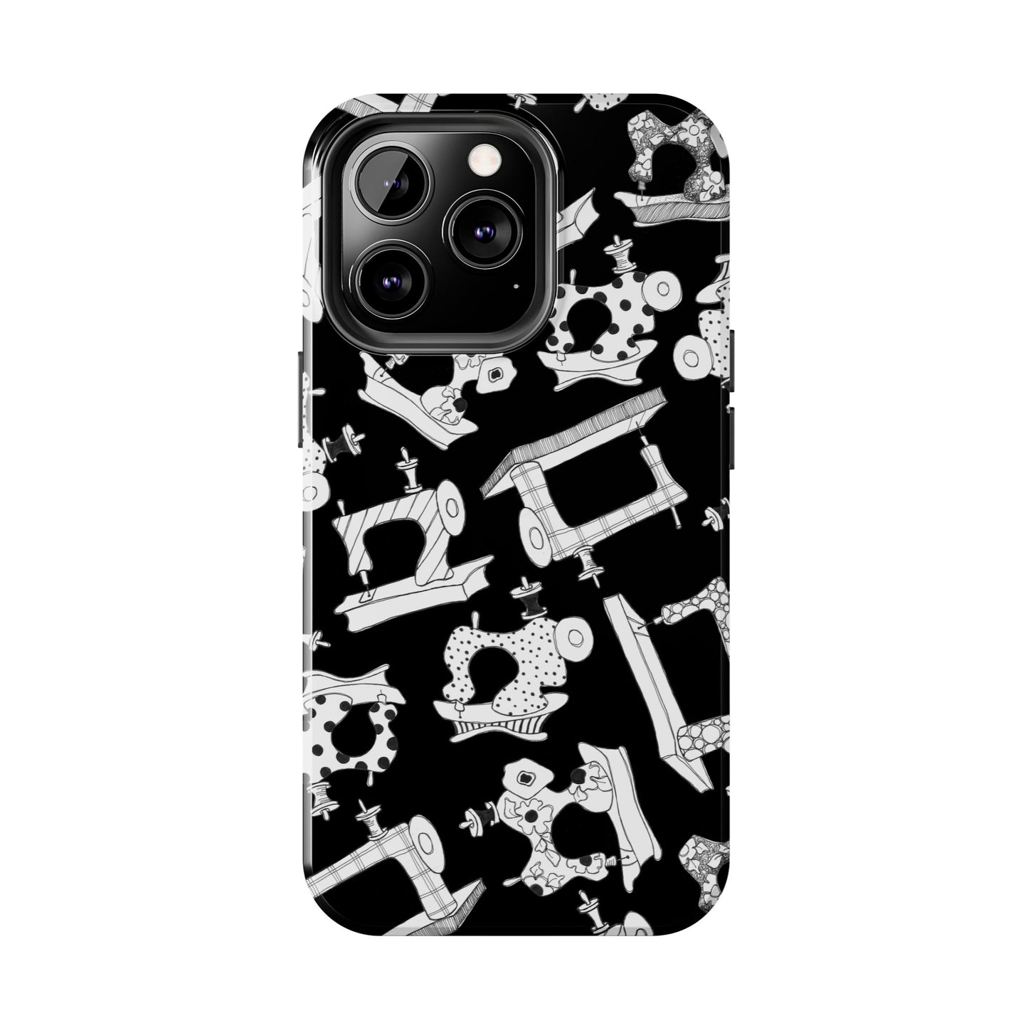 Sew Essential Black Phone Case