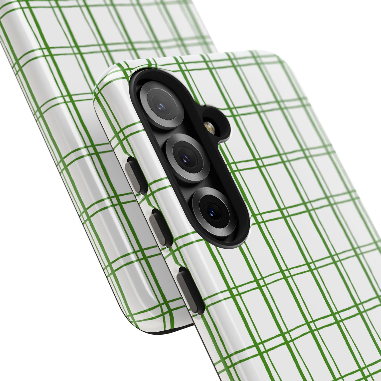 Kitchen Plaid White / Green Phone Case