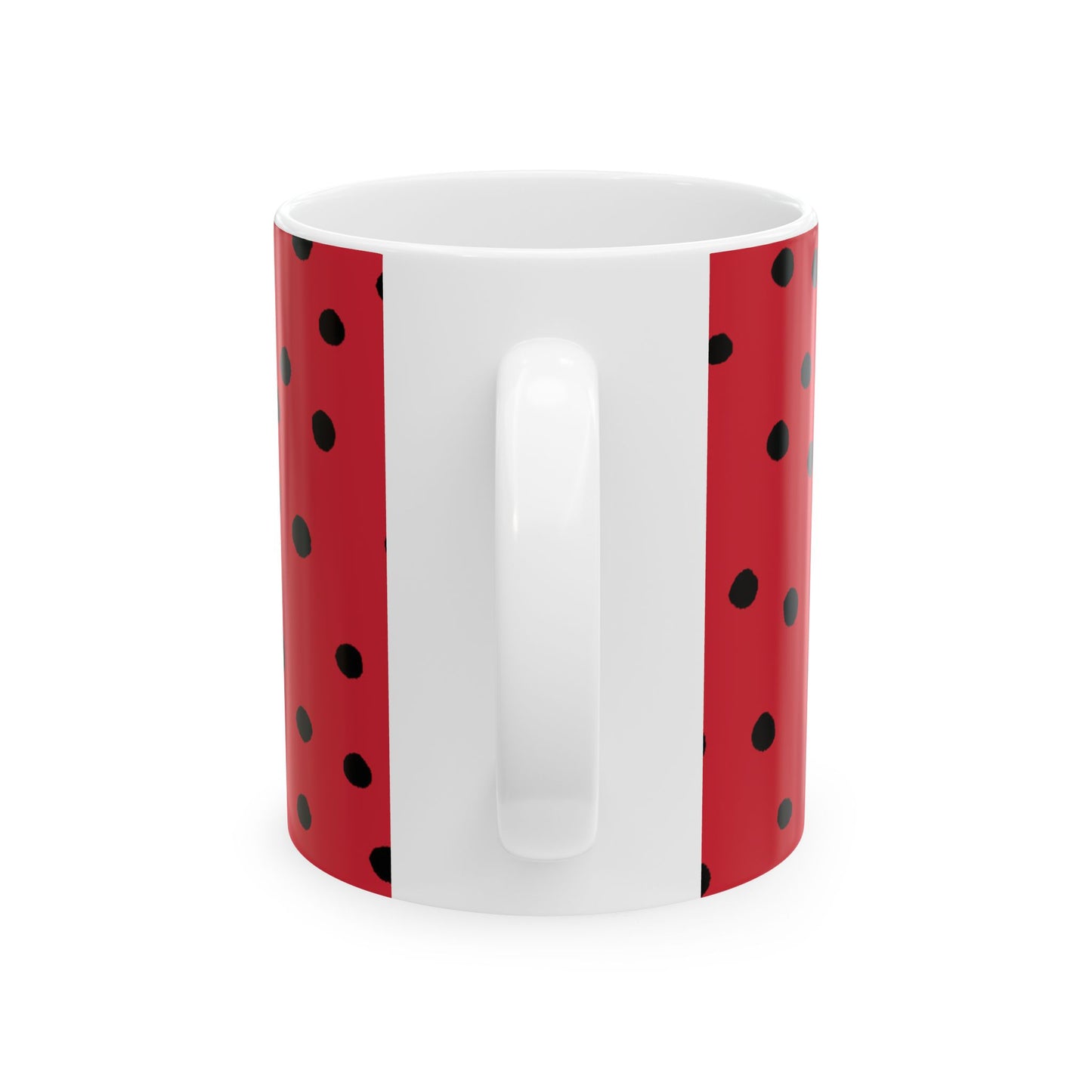 Dinky Dots Red / Black Cup