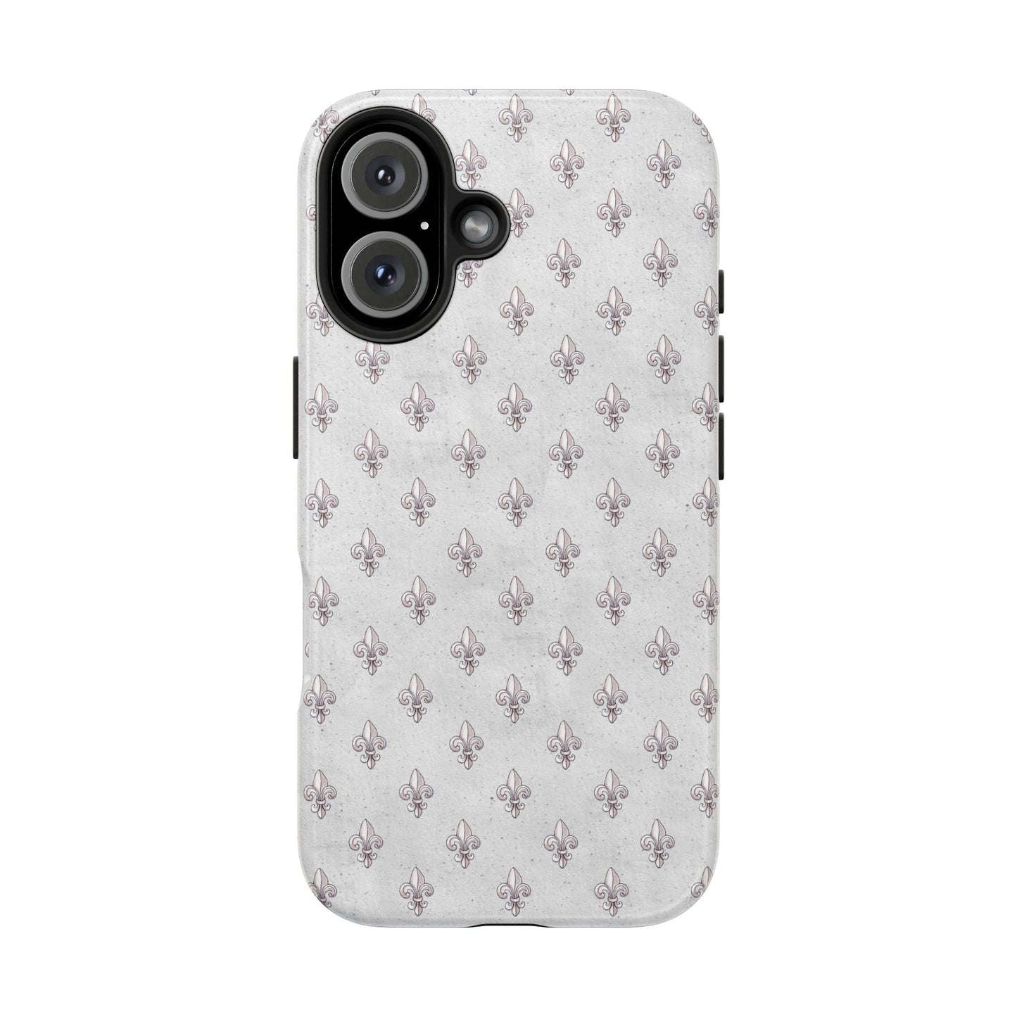 Fleurs Silver Phone Case