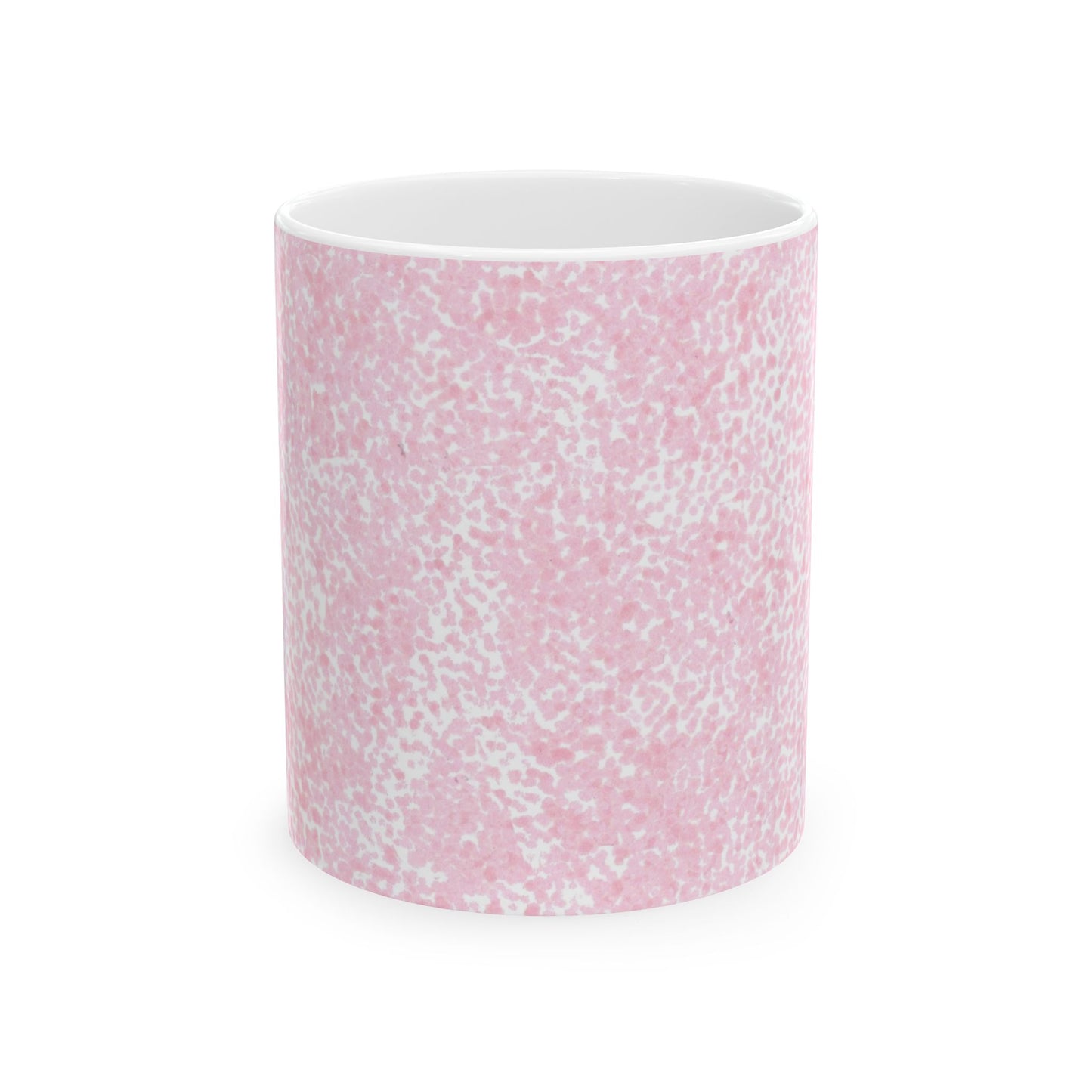Confetti Pink / White Cup