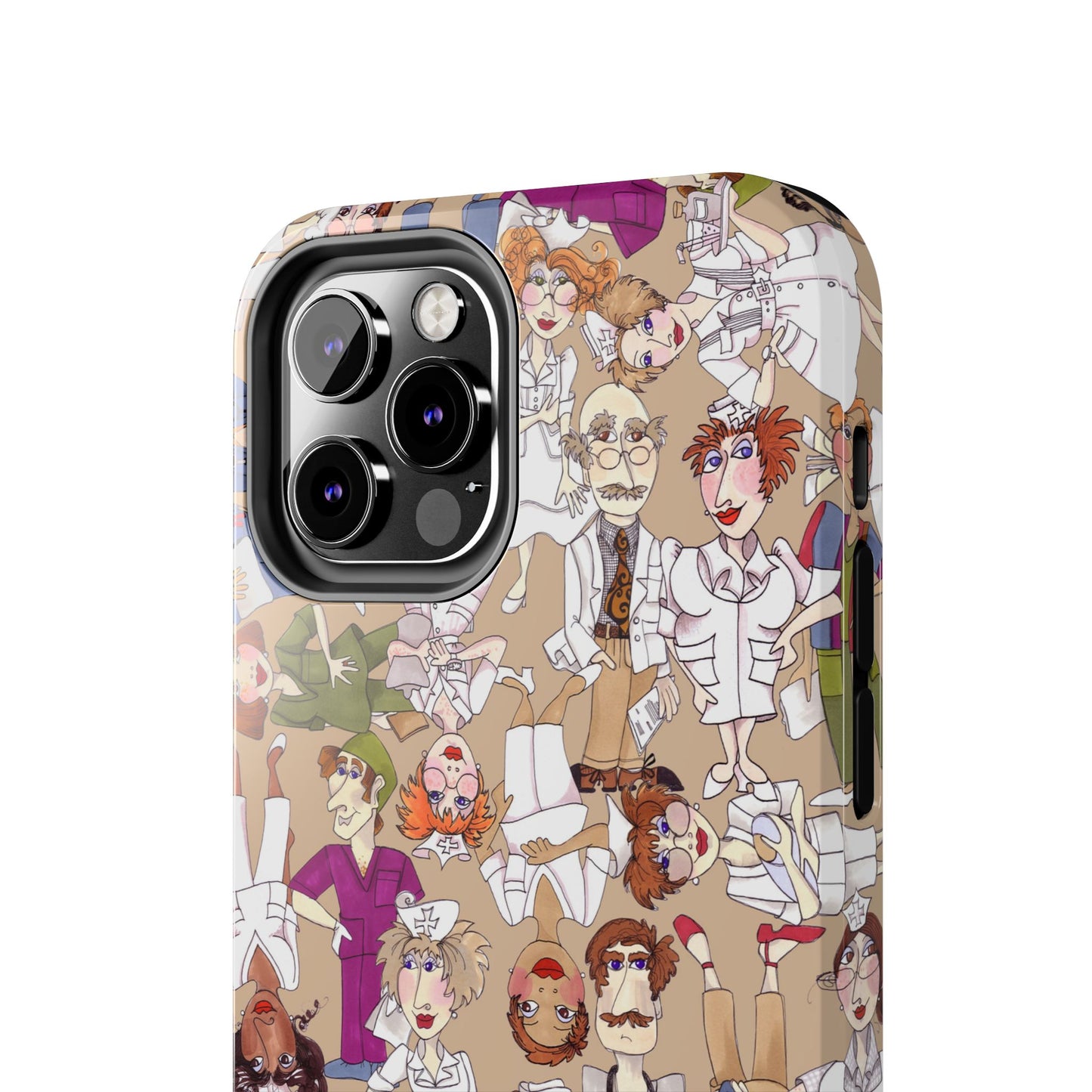 Diverse Nurse Khaki Phone Case