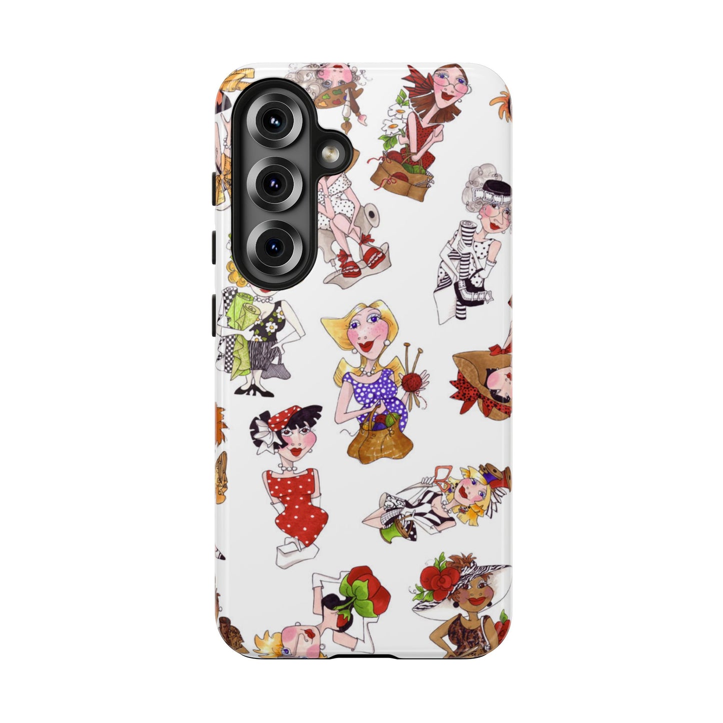 Creative Toss White Phone Case
