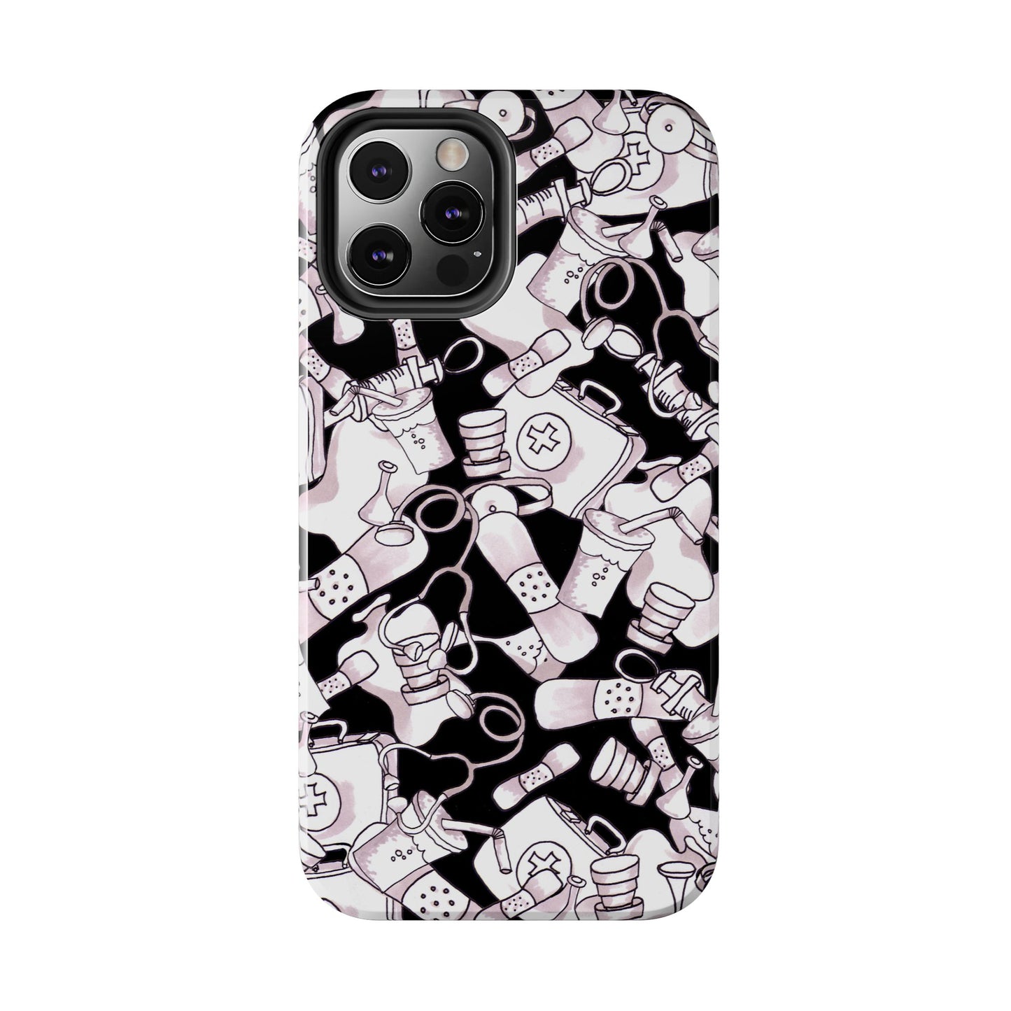 Med Stuff Black Phone Case