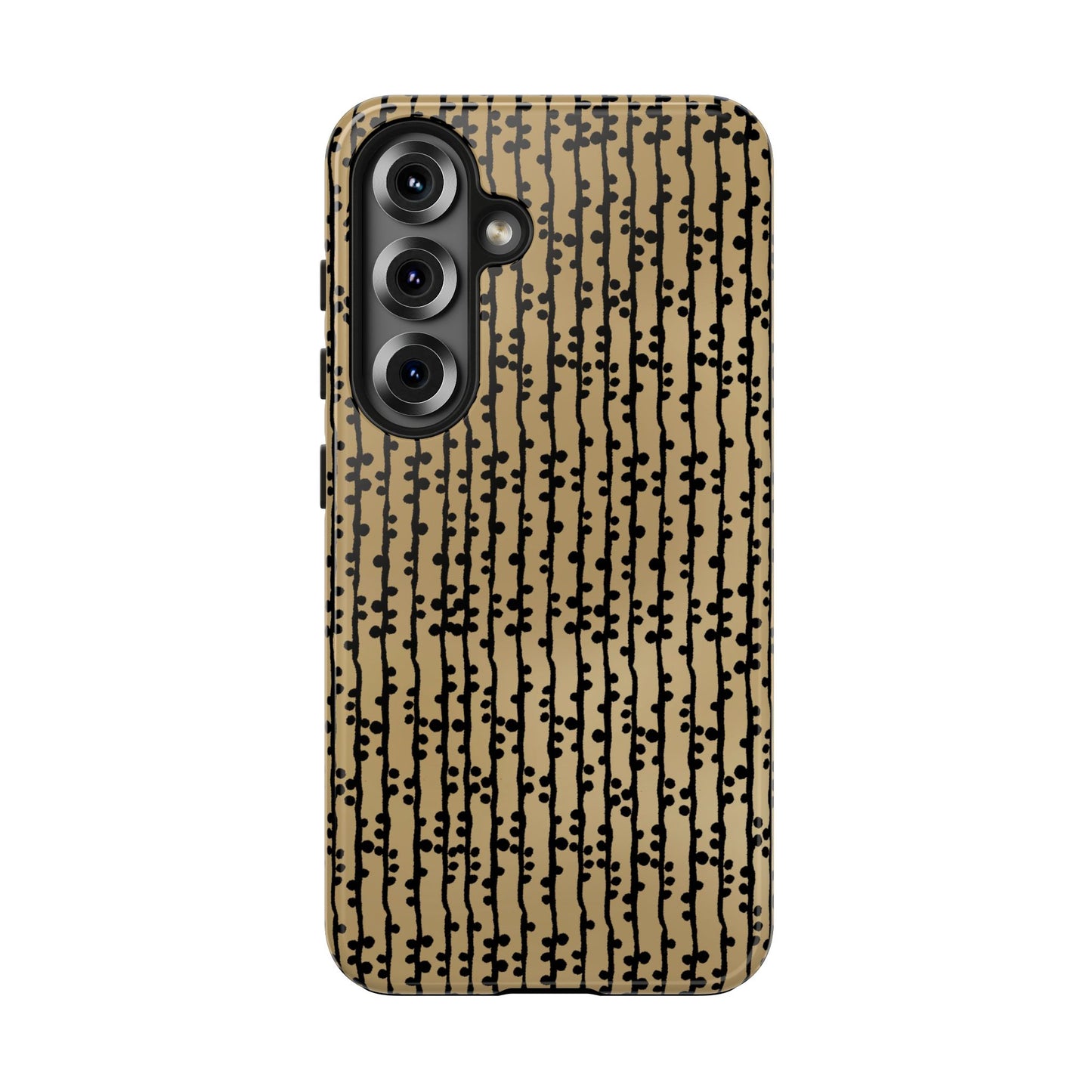 Loopy Stripe Tan Phone Case