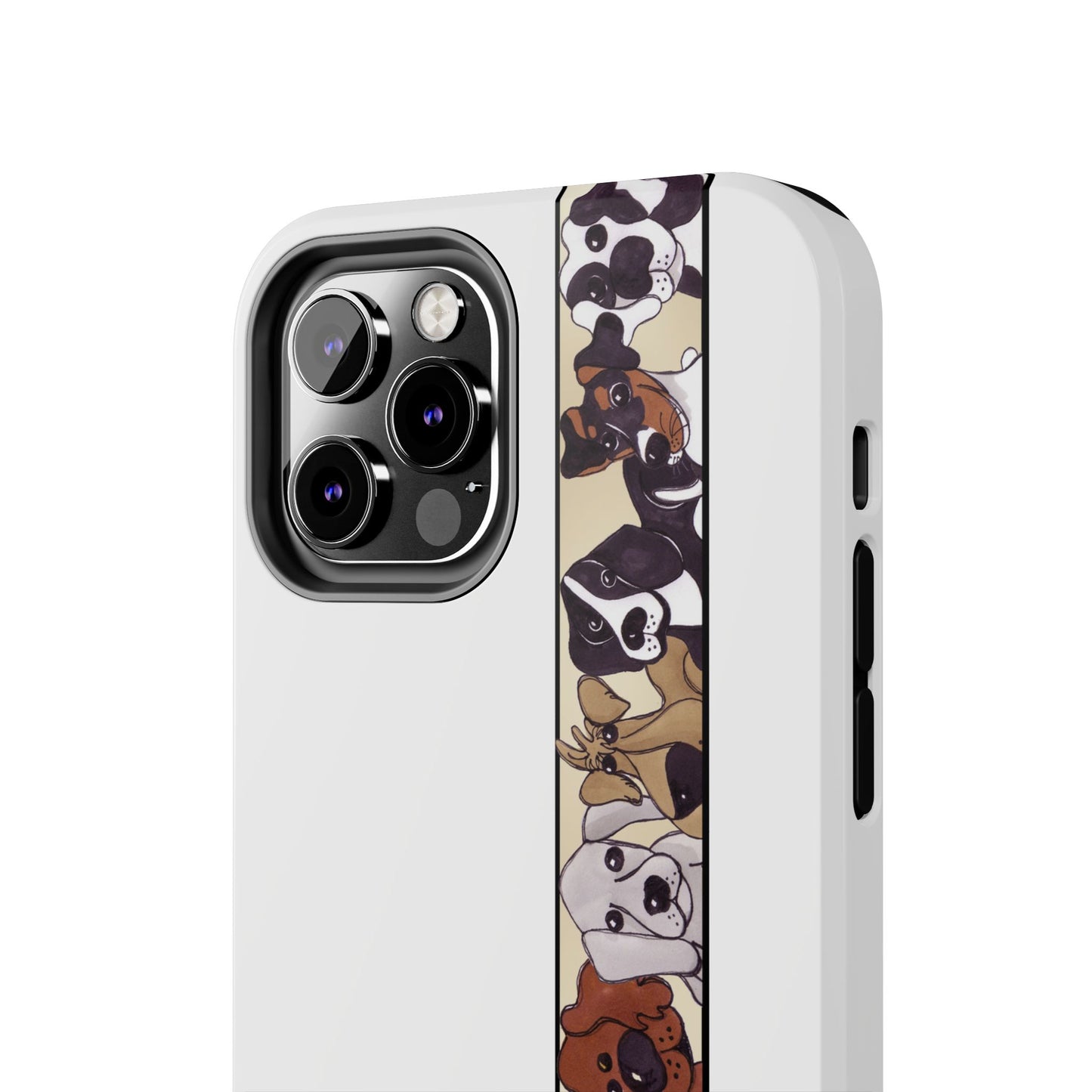 Doggie Delight Border Phone Case