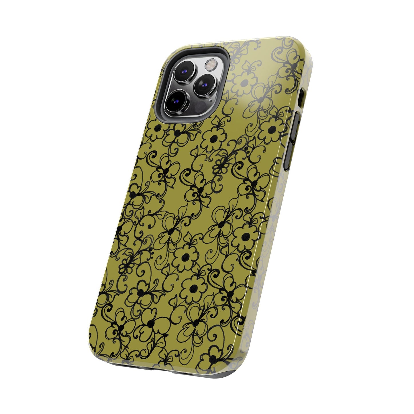 Daisy Jungle Green Phone Case