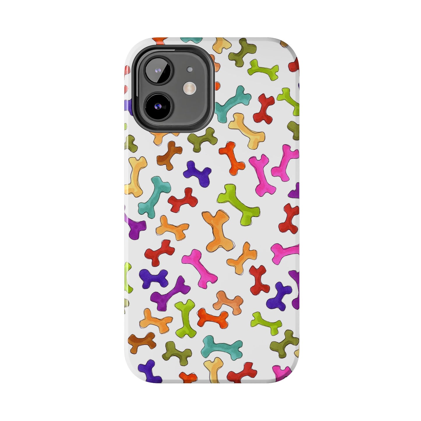 Happy Bones White Phone Case