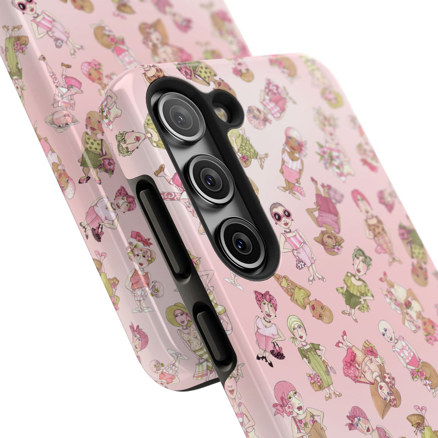 Tossed Ladies Pink Phone Case