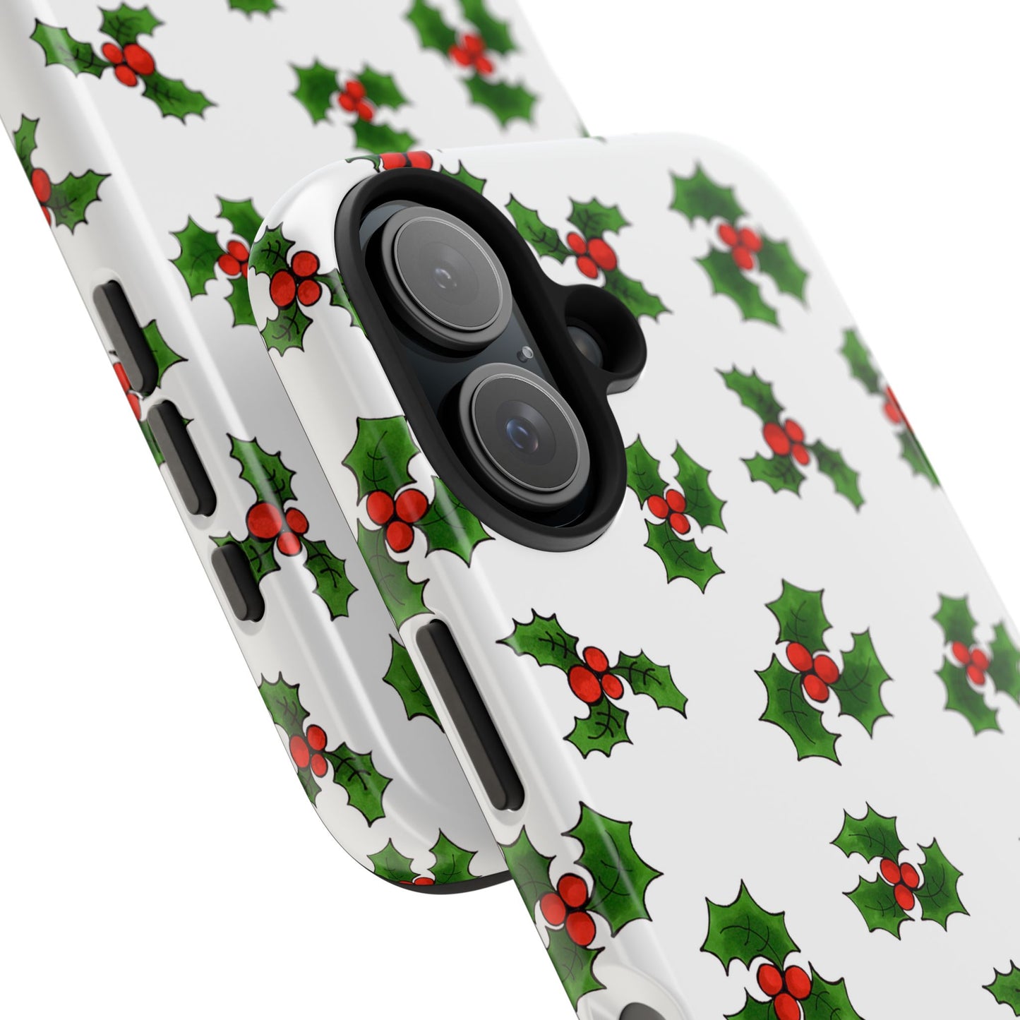 Lotsa Holly White Phone Case