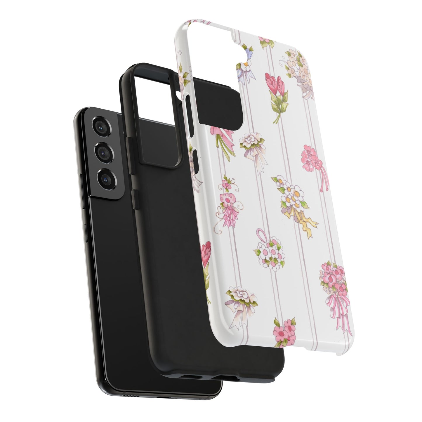 Bouquet Stripe Phone Case