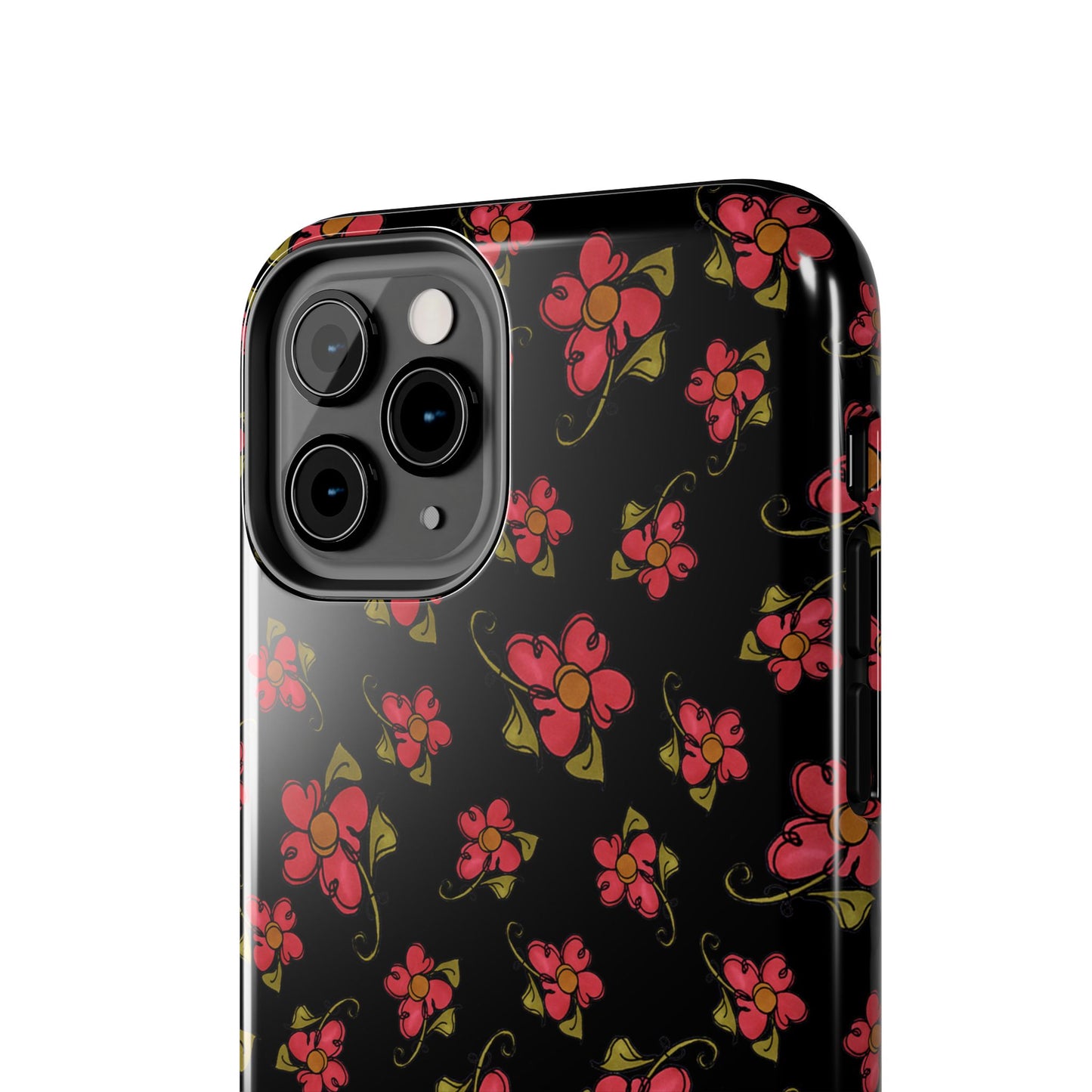Daisy Caper Black Phone Case
