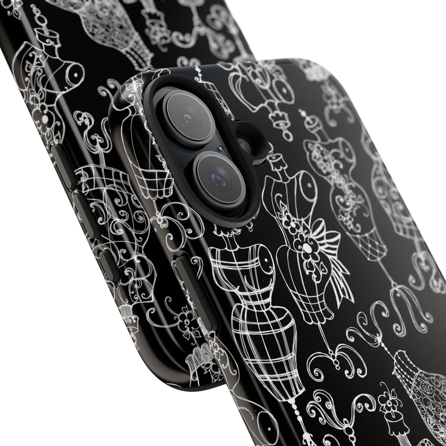 Mannequinique Black / White Phone Case