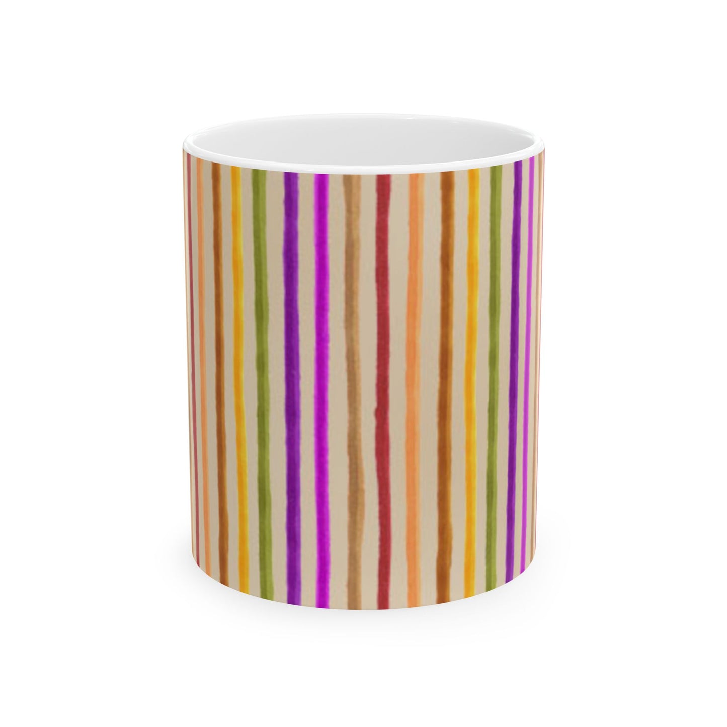 Spice Stripe Muslin Cup