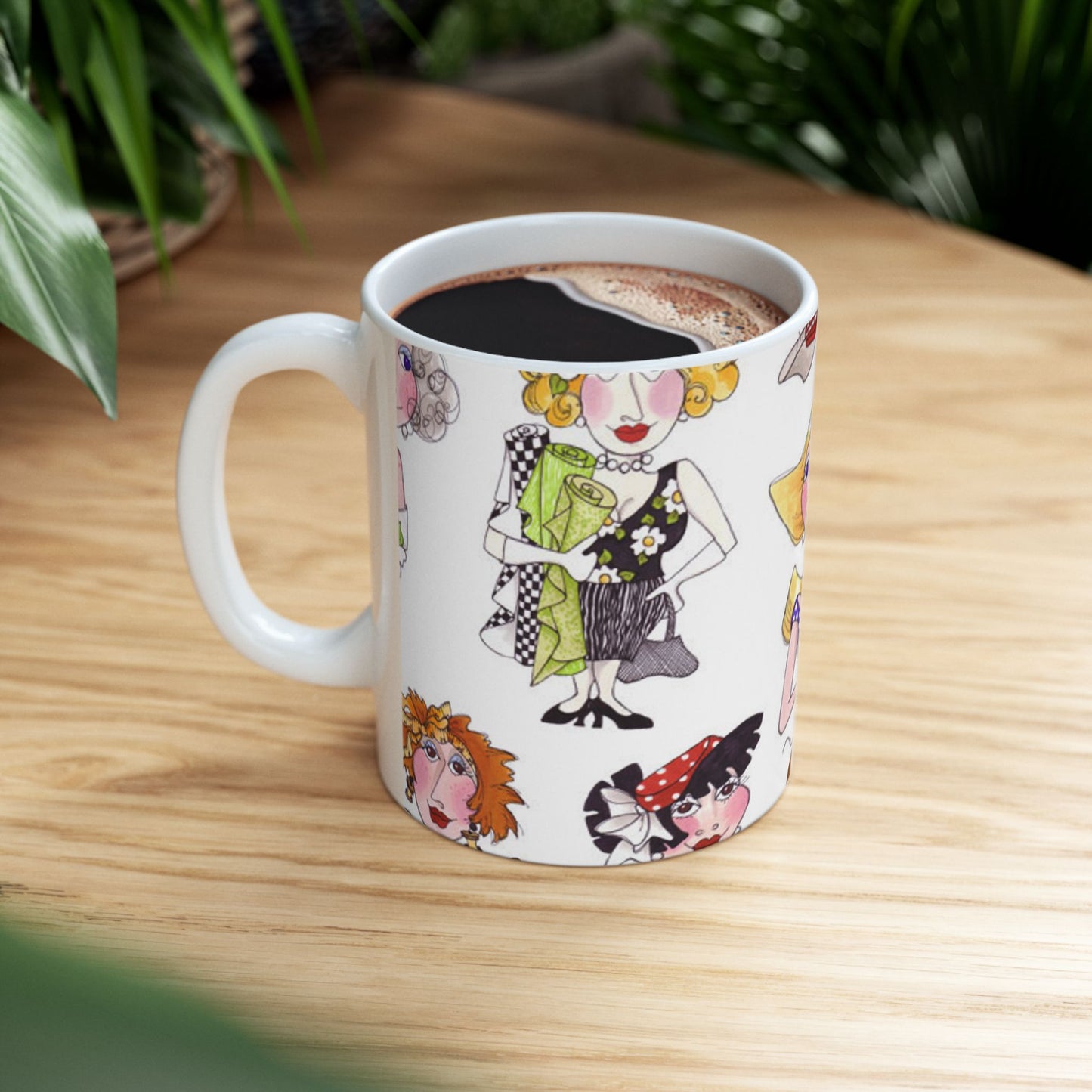 Creative Toss White Cup