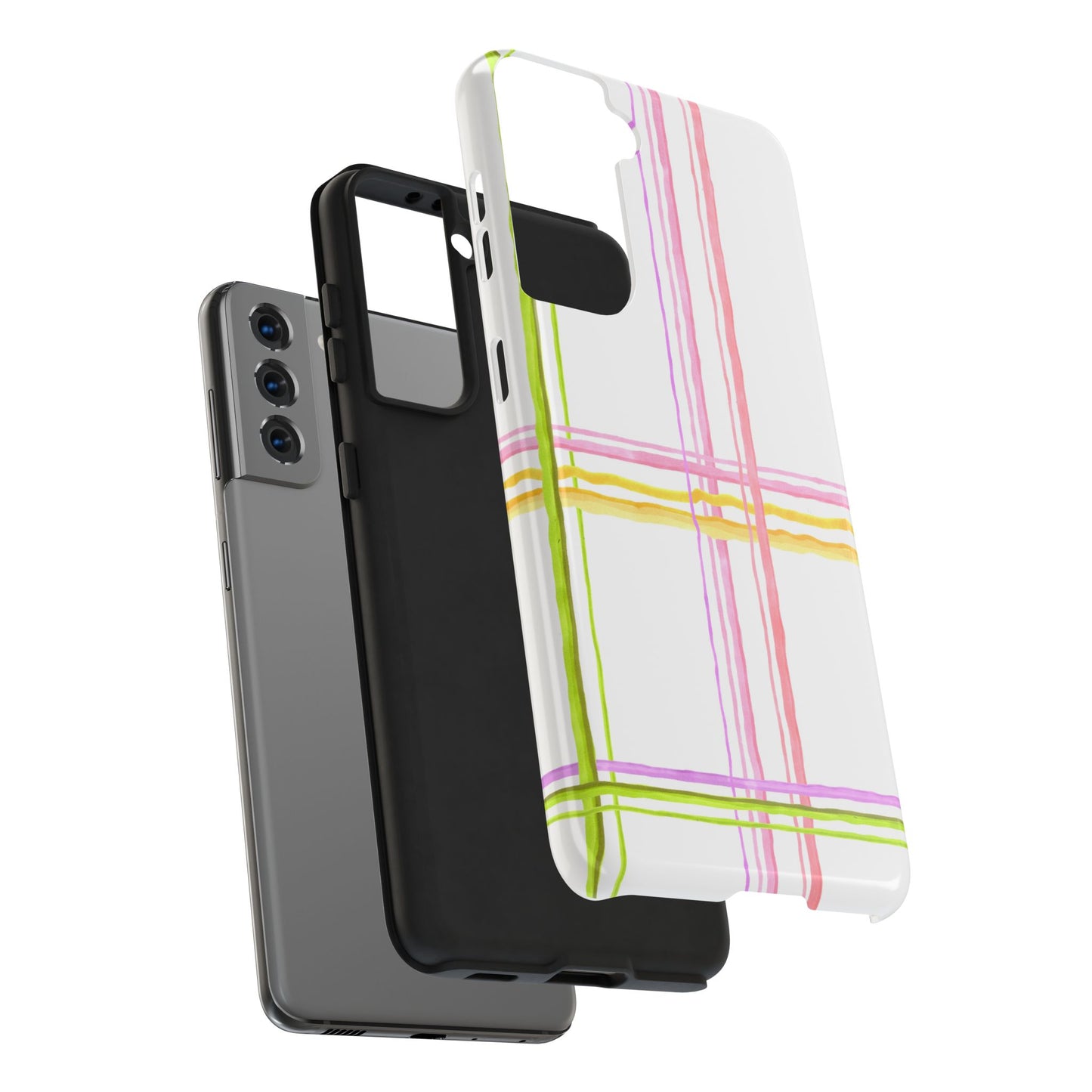 Cupcake Plaid Phone Case