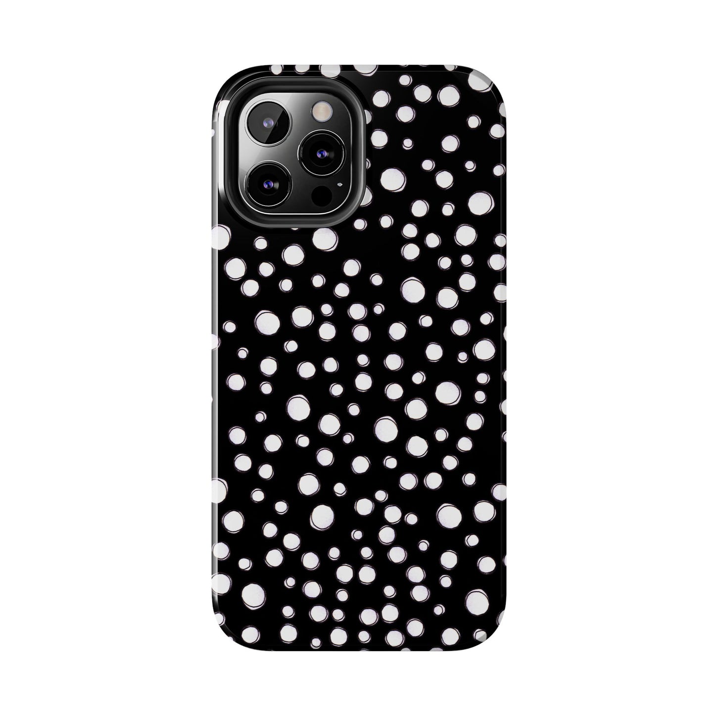 Pot Dots Black Phone Case